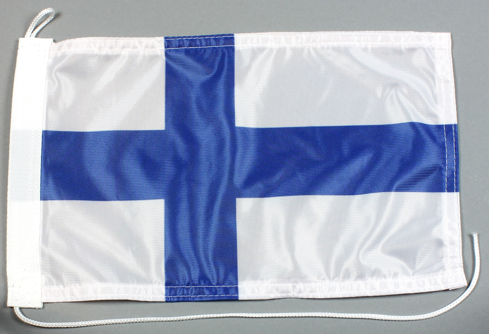 Bootsflagge : Finnland 30x20 cm Motorradflagge