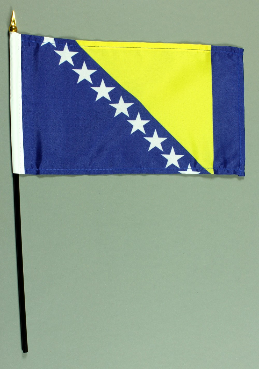 Tischflagge Bosnien Herzegowina 15x25 cm BASIC optional mit Tischflaggenständer