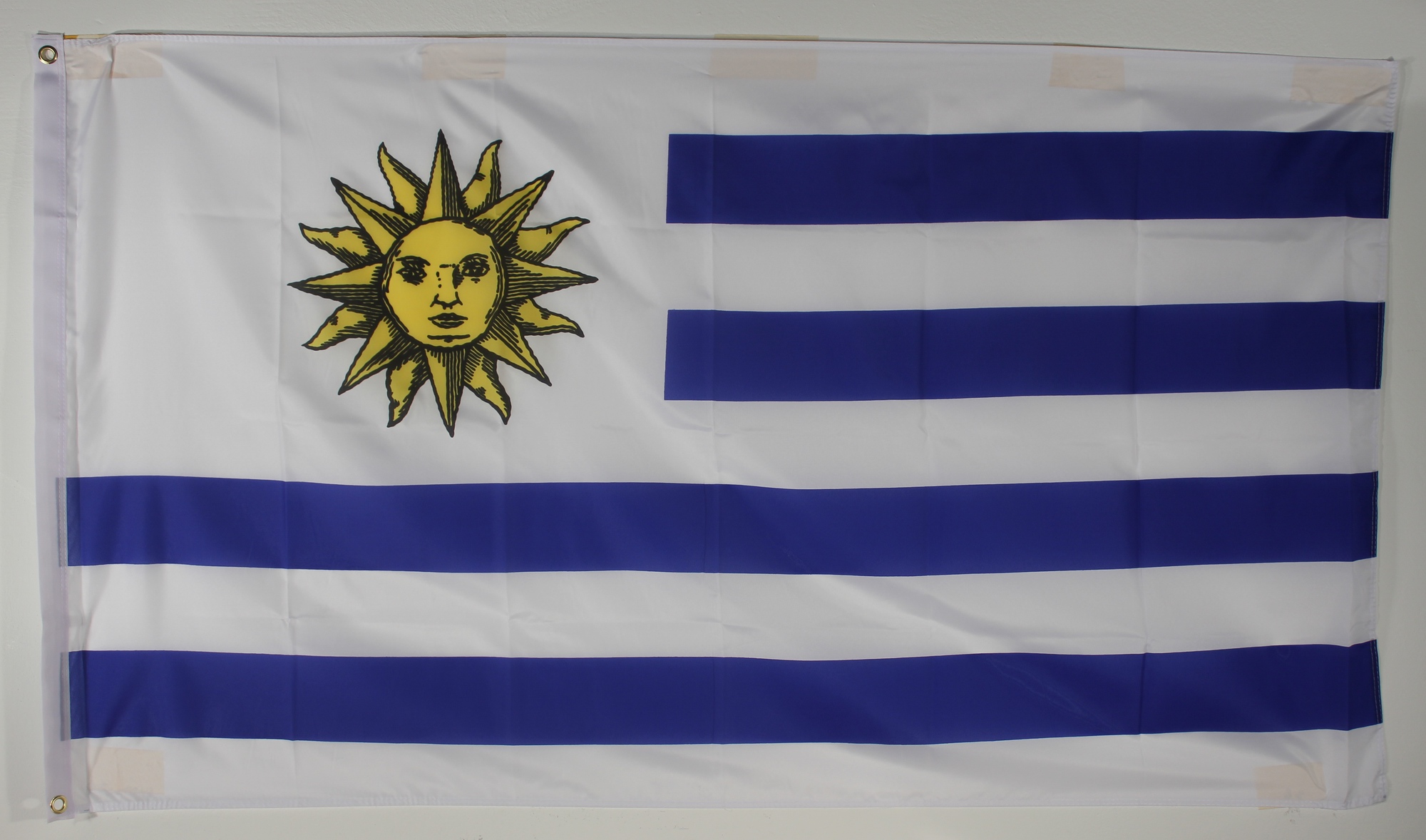 Flagge Fahne : Uruguay Uruguayflagge Nationalflagge Nationalfahne