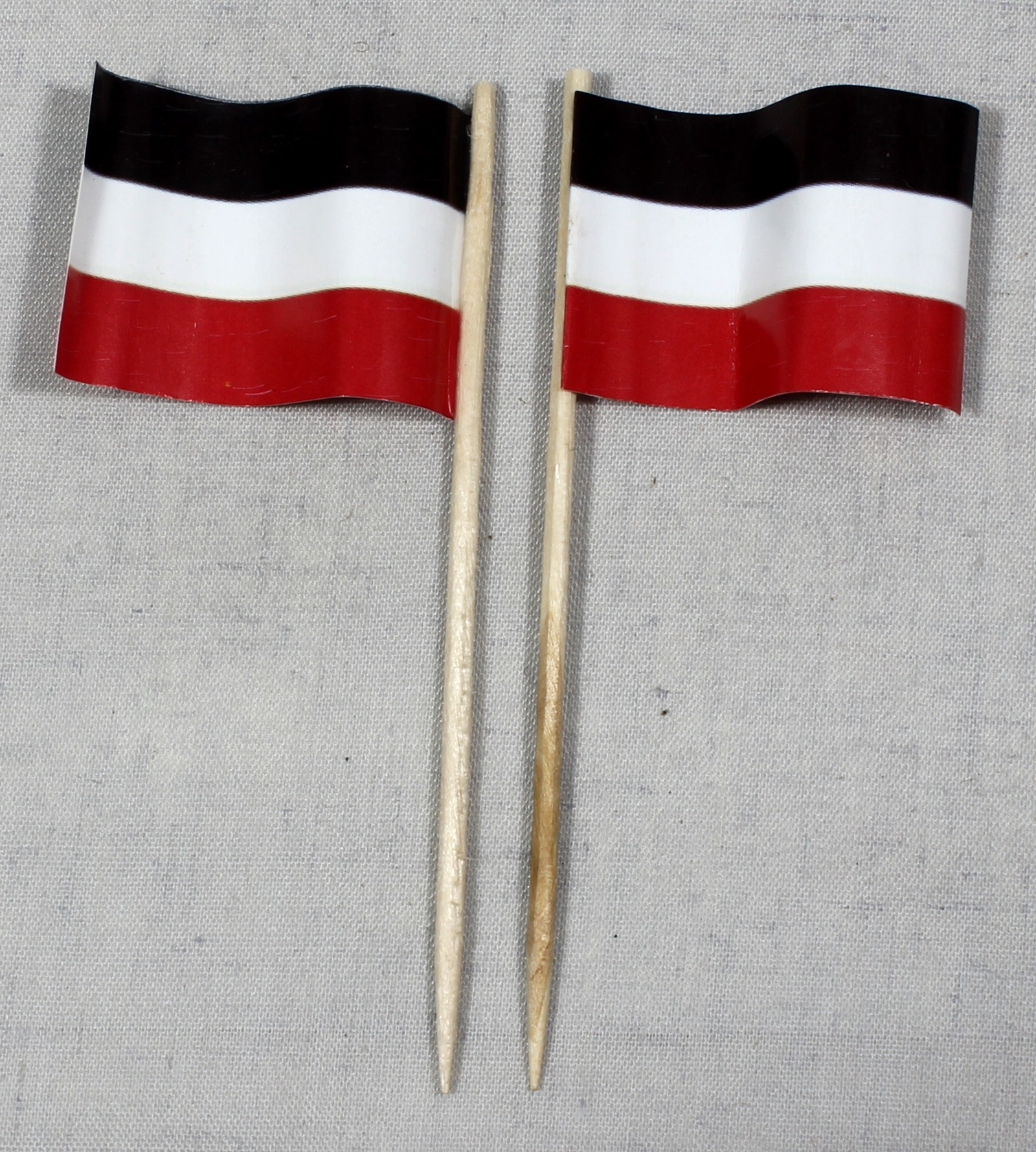 deko-picker-deutschland-kaiserreich596e8ed4194f4 Party-Picker Flagge Deutschland Kaiserreich Papierfähnchen in Spitzenqualität 50 Stück Beutel