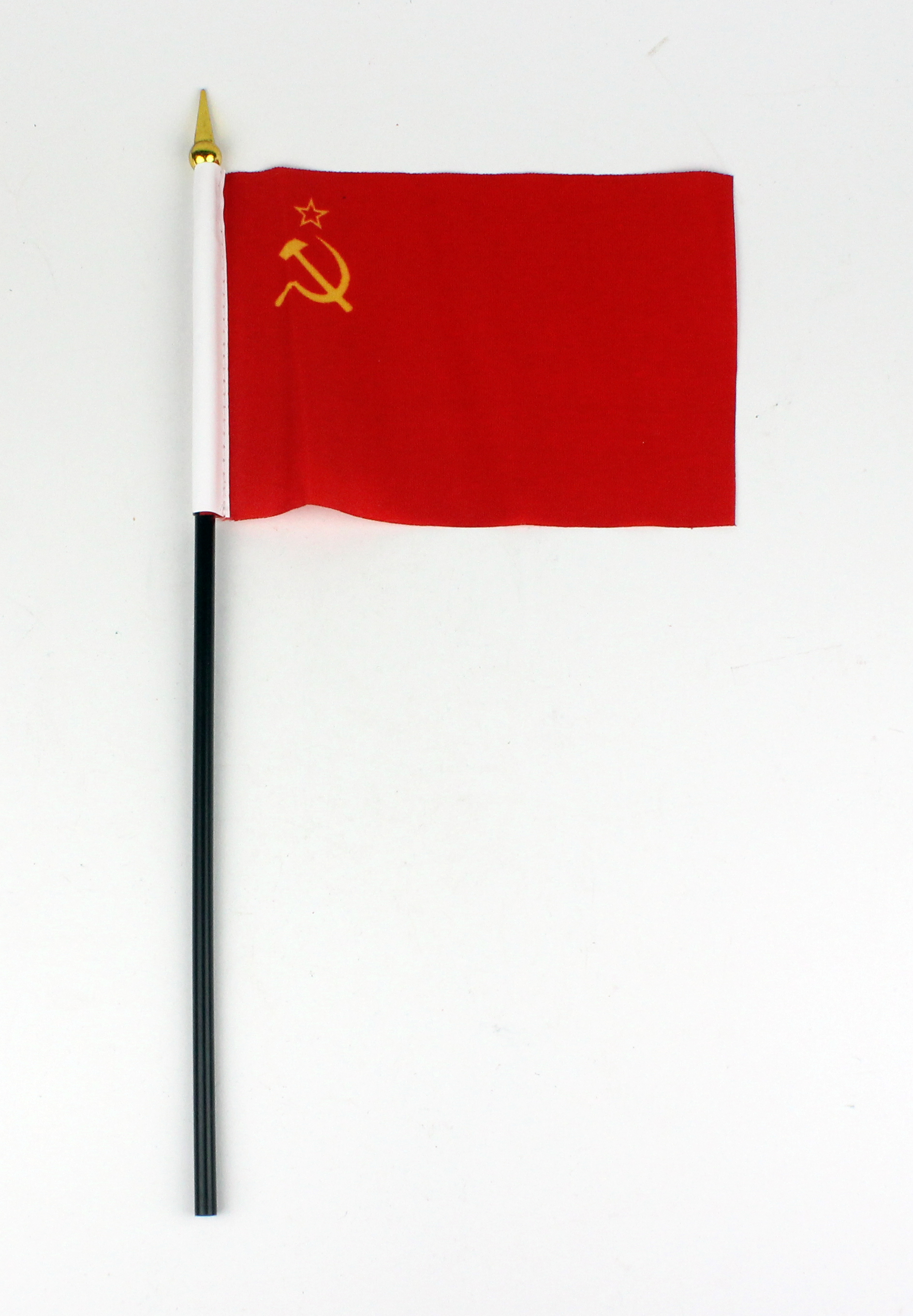 Kleine Tischflagge Sowjetunion UdSSR 10x15 cm optional mit Tischfähnchenständer