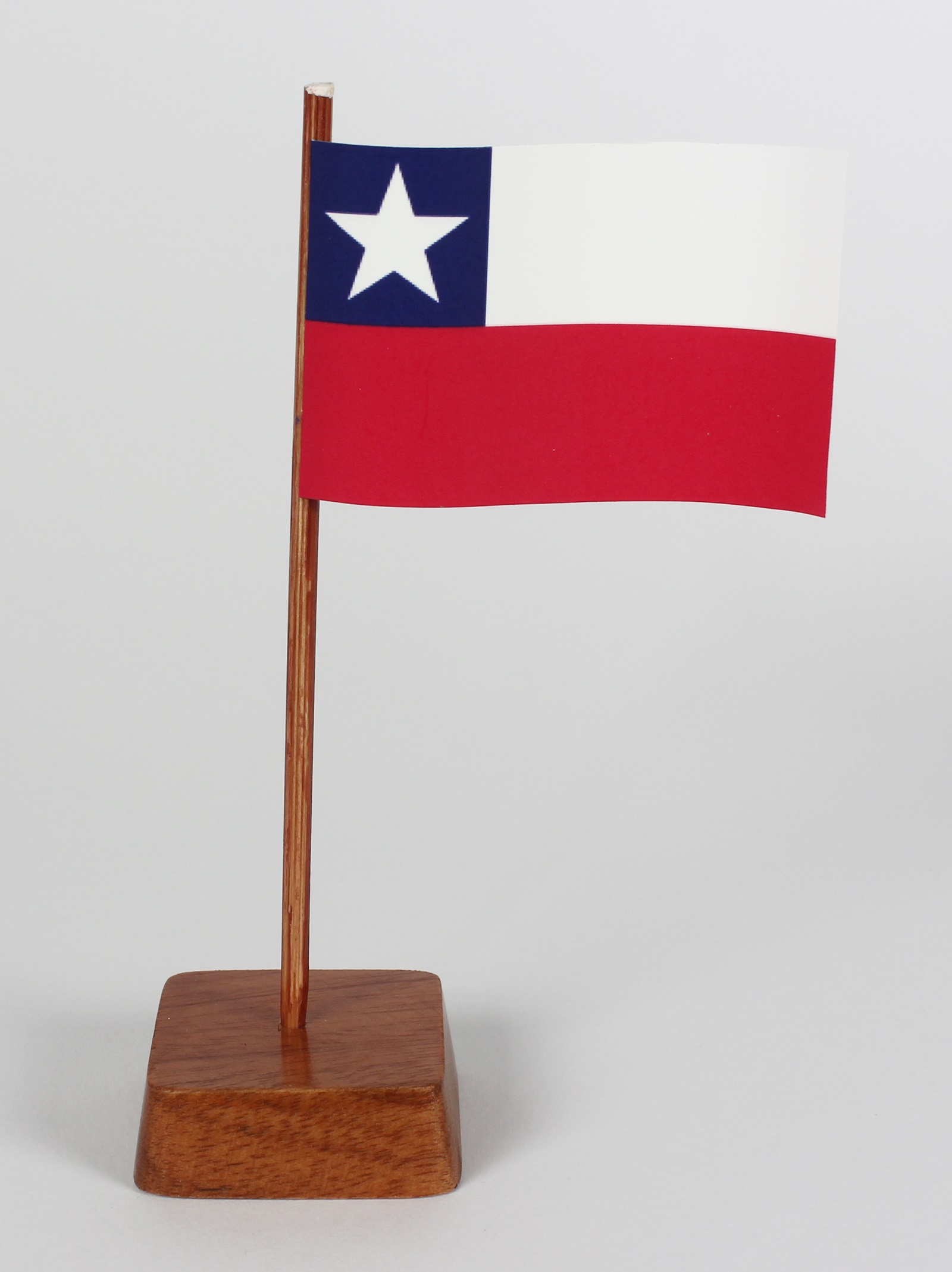 Mini Tischflagge Chile Höhe 13 cm Tischfähnchen