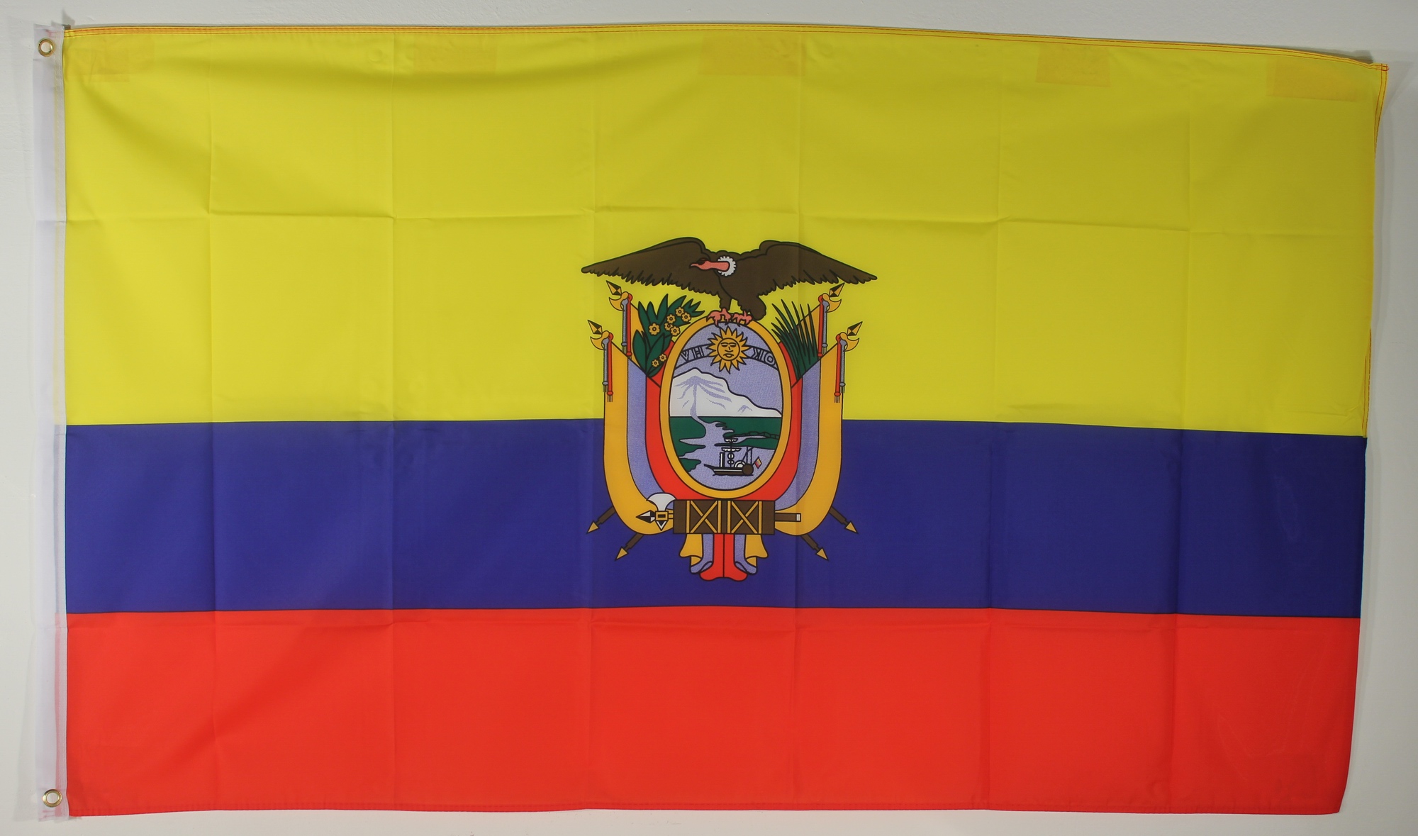 flagge-ecuador Ecuador Flagge Großformat 250 x 150 cm wetterfest