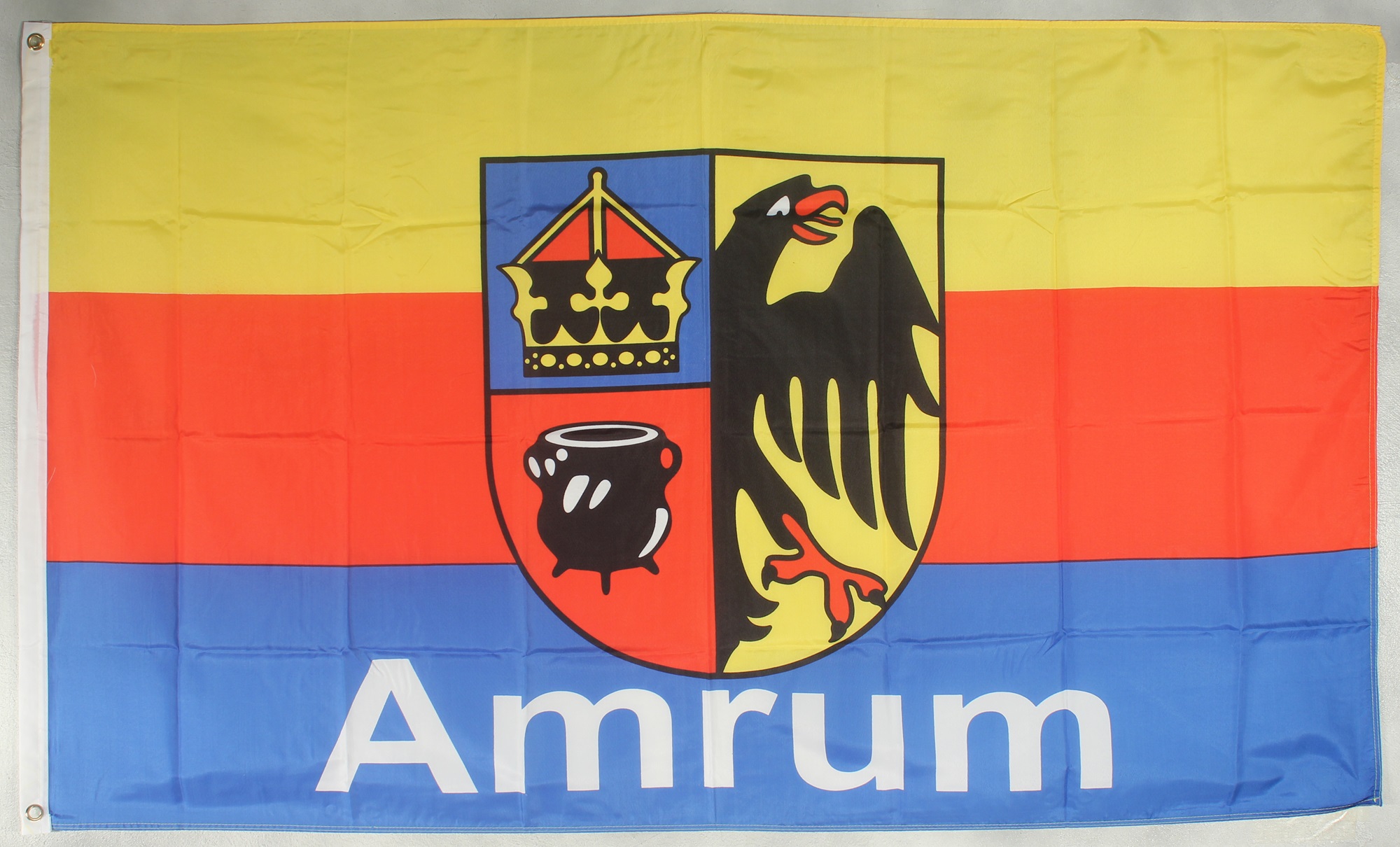 Flagge Fahne Amrum Nordsee Amrumflagge