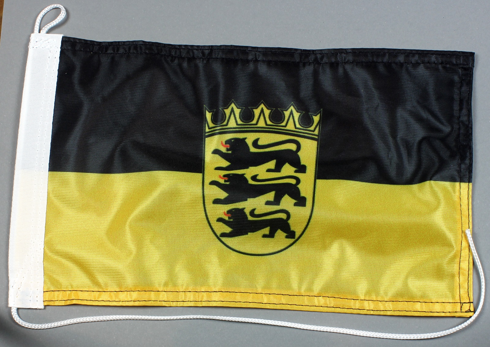bootsflagge-20x30-baden-wuerttemberg596f1ae1789ad Bootsflagge : Baden Württemberg 30x20 cm Motorradflagge