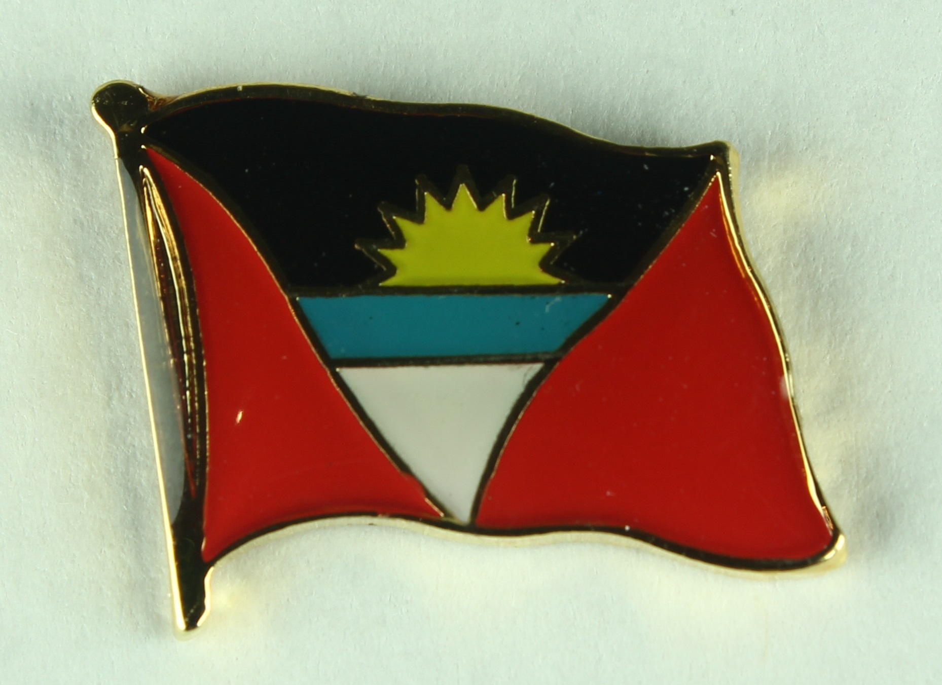 Antigua Pin Anstecker Flagge Fahne Nationalflagge