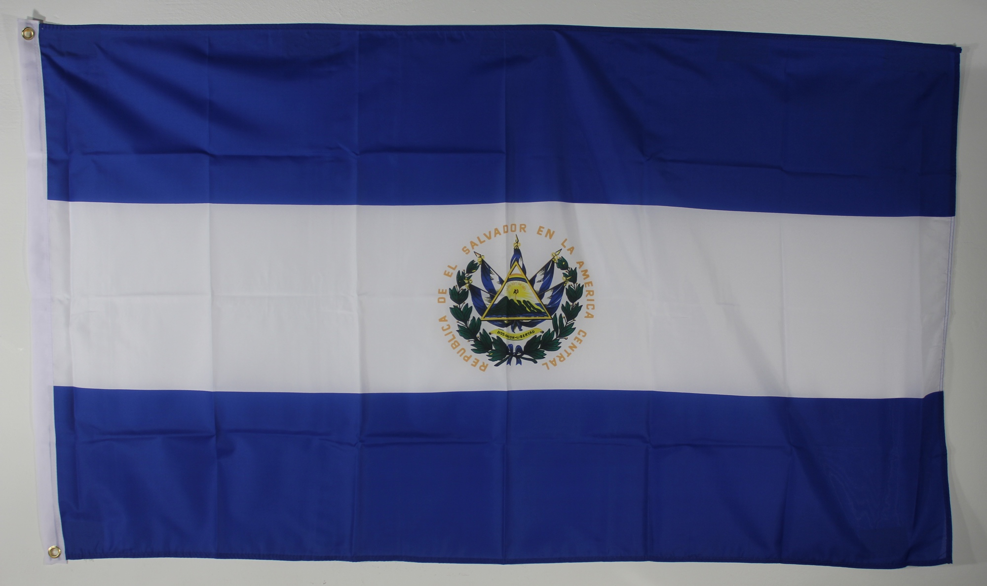 Flagge Fahne : El Salvador Nationalflagge Nationalfahne