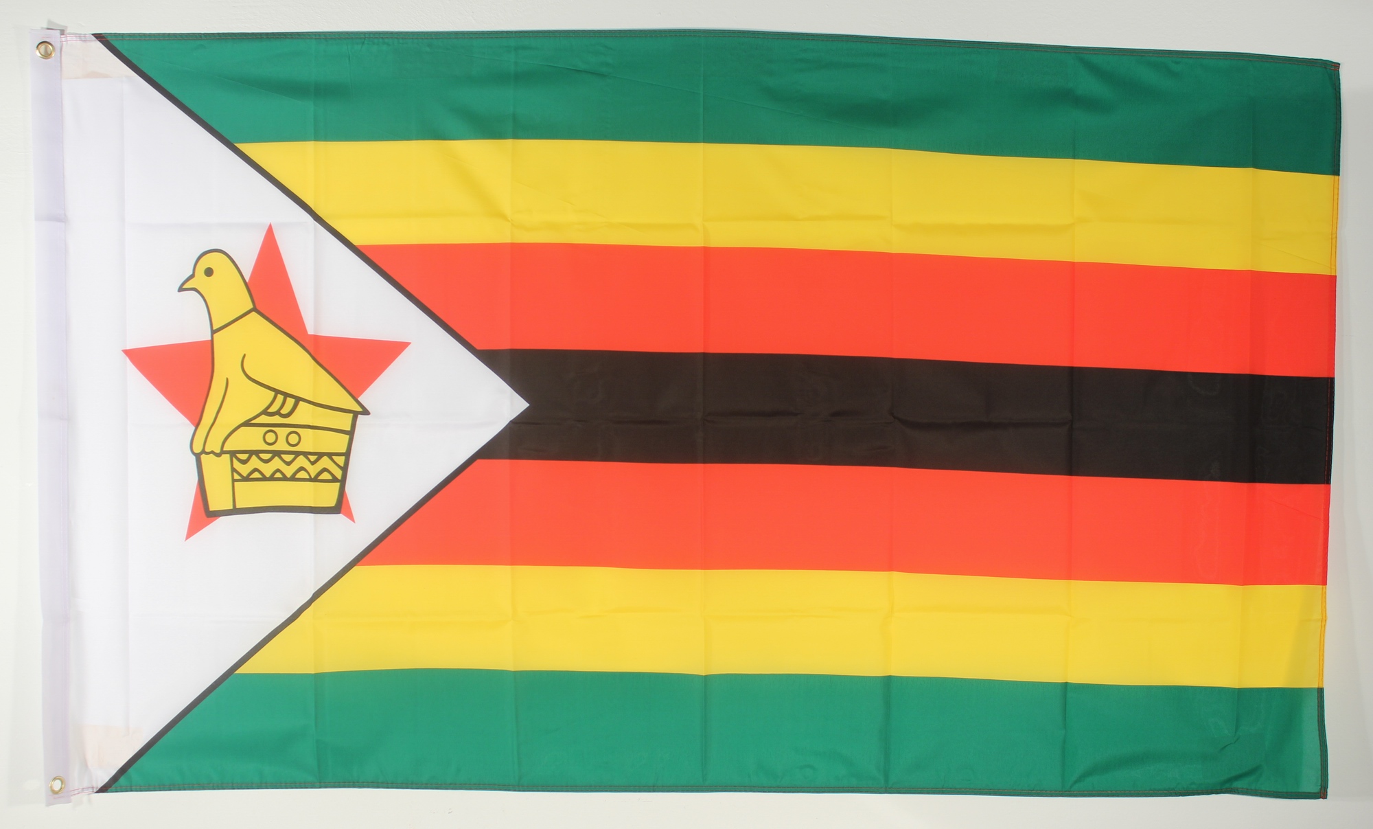 Flagge Fahne : Simbabwe Simbabweflagge Nationalflagge Nationalfahne