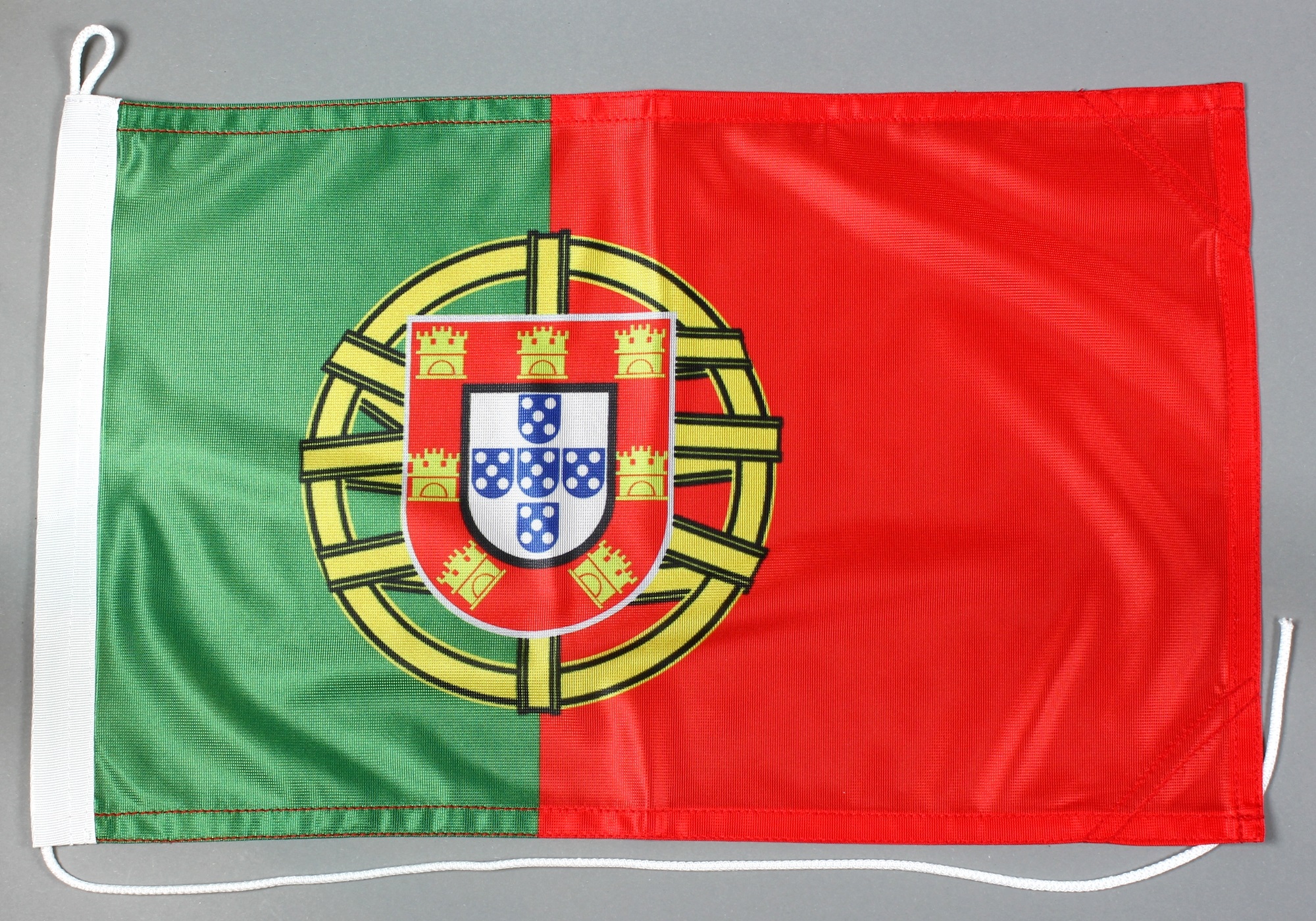 Bootsflagge Portugal 30x45 cm Motorradflagge Bootsfahne