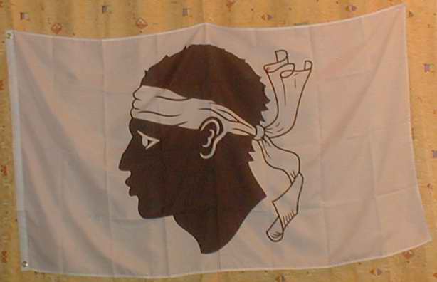 Flagge Fahne Korsika 90x60 cm