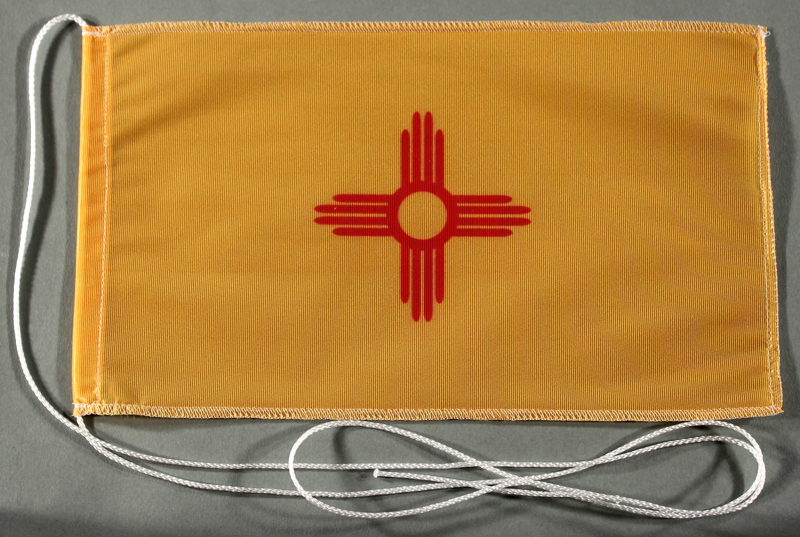 Tischflagge New Mexico USA Bundesstaat US State 25x15 cm optional mit Holz- oder Chromständer Tischf