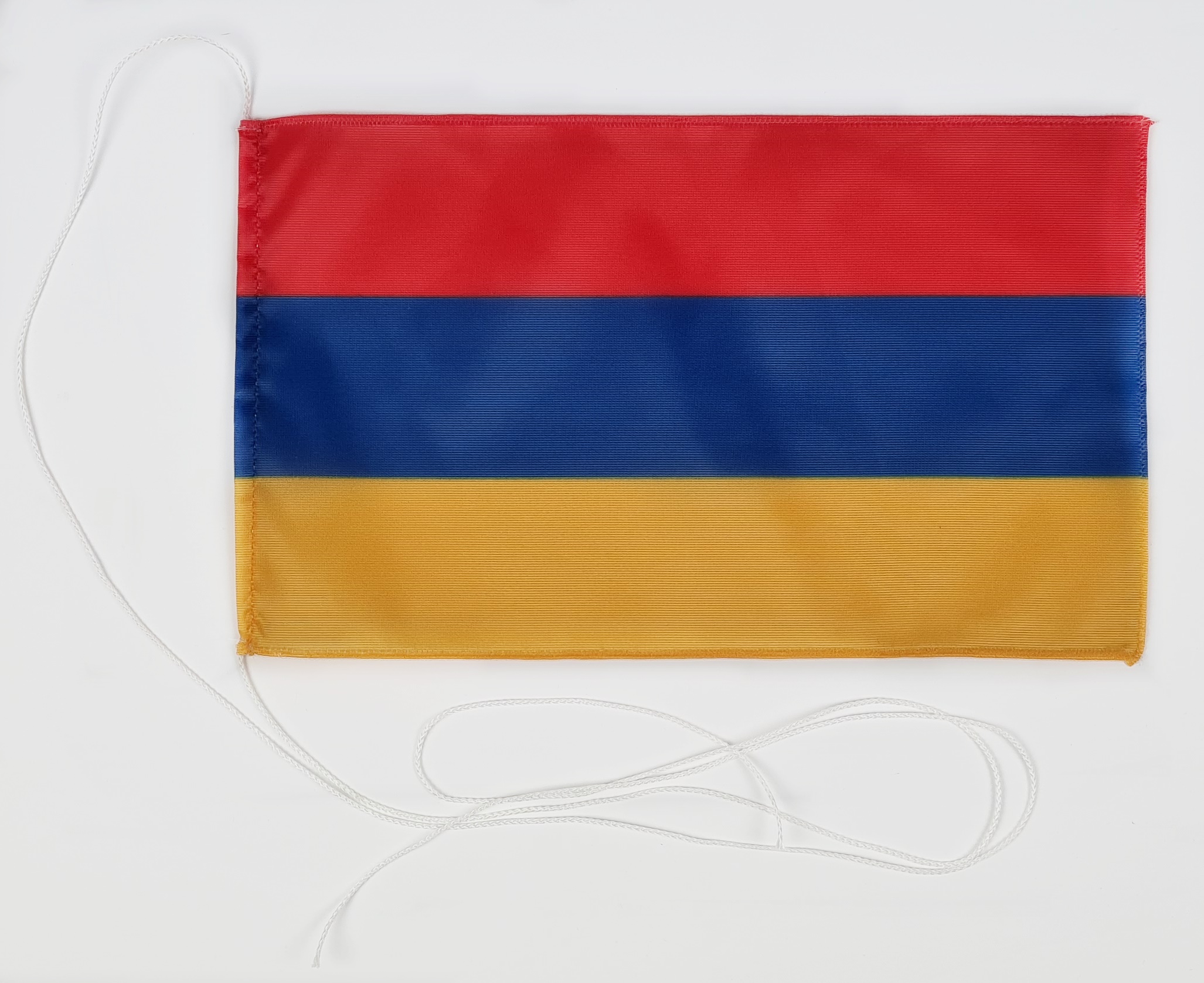 Tischflagge Armenien 25x15 cm optional mit Holz- oder Chromständer Tischfahne Tischfähnchen