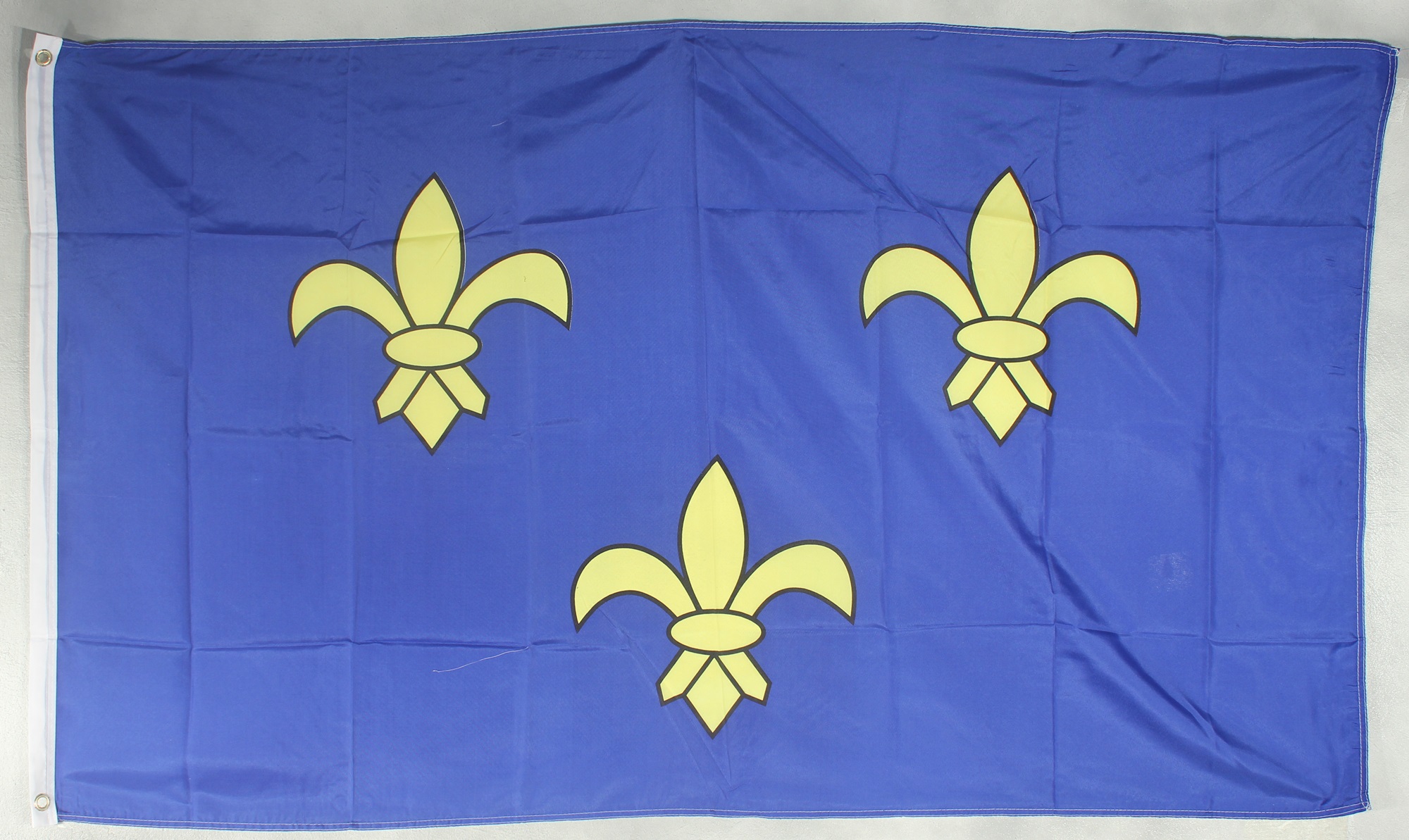 Flagge Fahne : Fleur de Lys Bourbonen Königshaus Frankreich Lilien