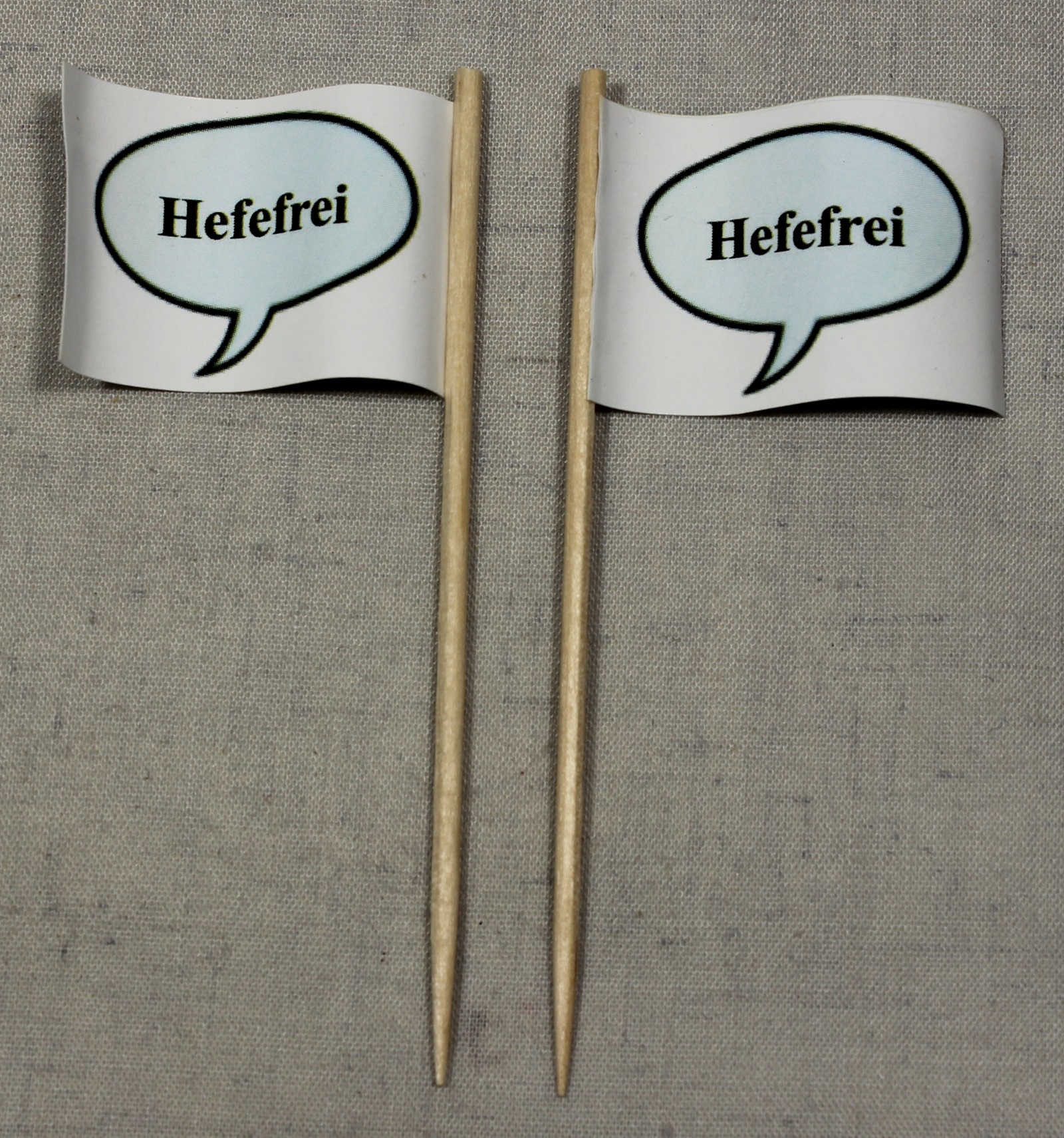 deko-picker-hefefrei Party-Picker Flagge Hefefrei Papierfähnchen in Spitzenqualität 50 Stück Beutel