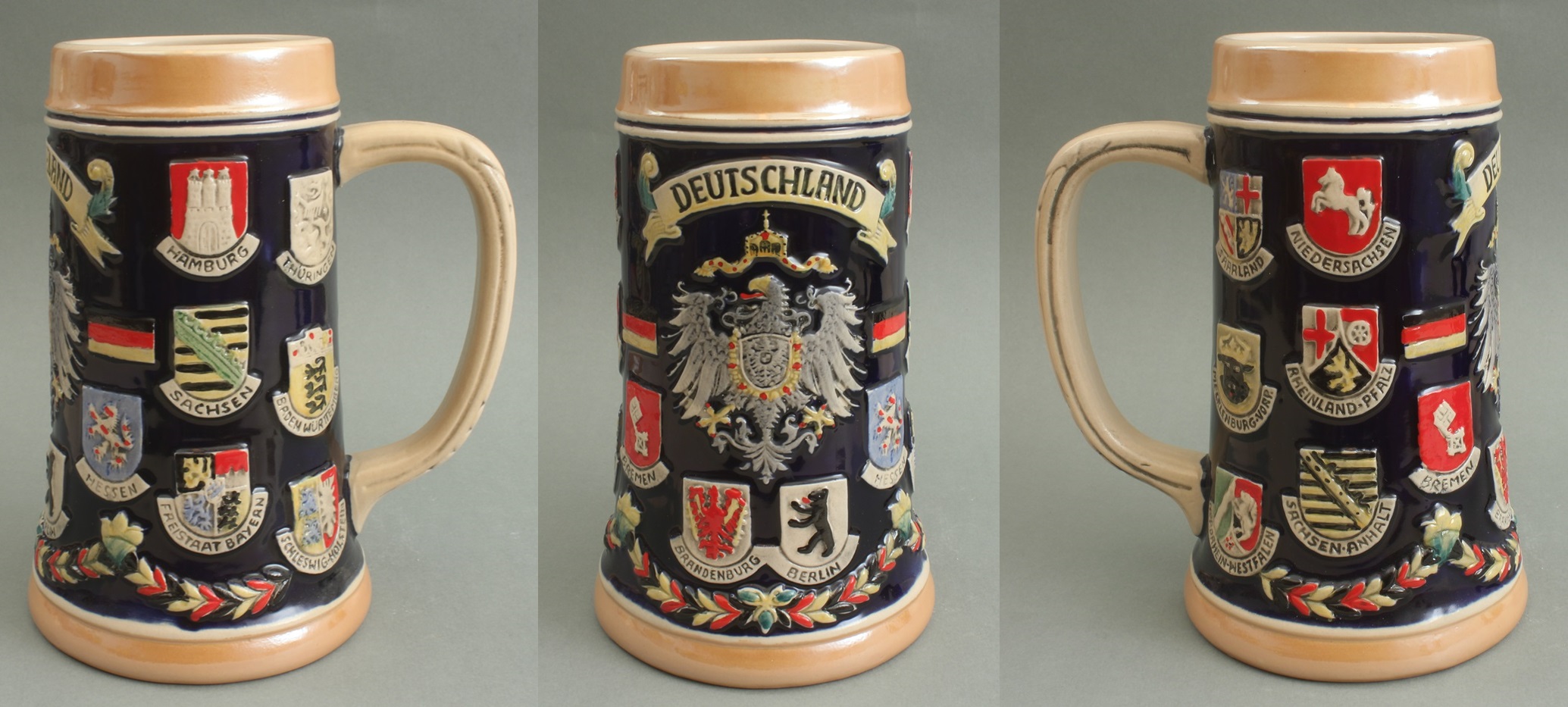 bierkrug-deutschland-ohne-deckel-500ml-schwarz Bierkrug Deutschland Keramik ohne Deckel