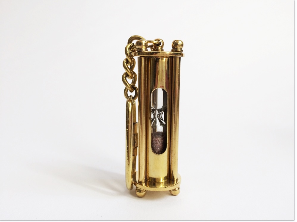 Schluesselanhaenger Sanduhr Schluesselanhaenger Sanduhr