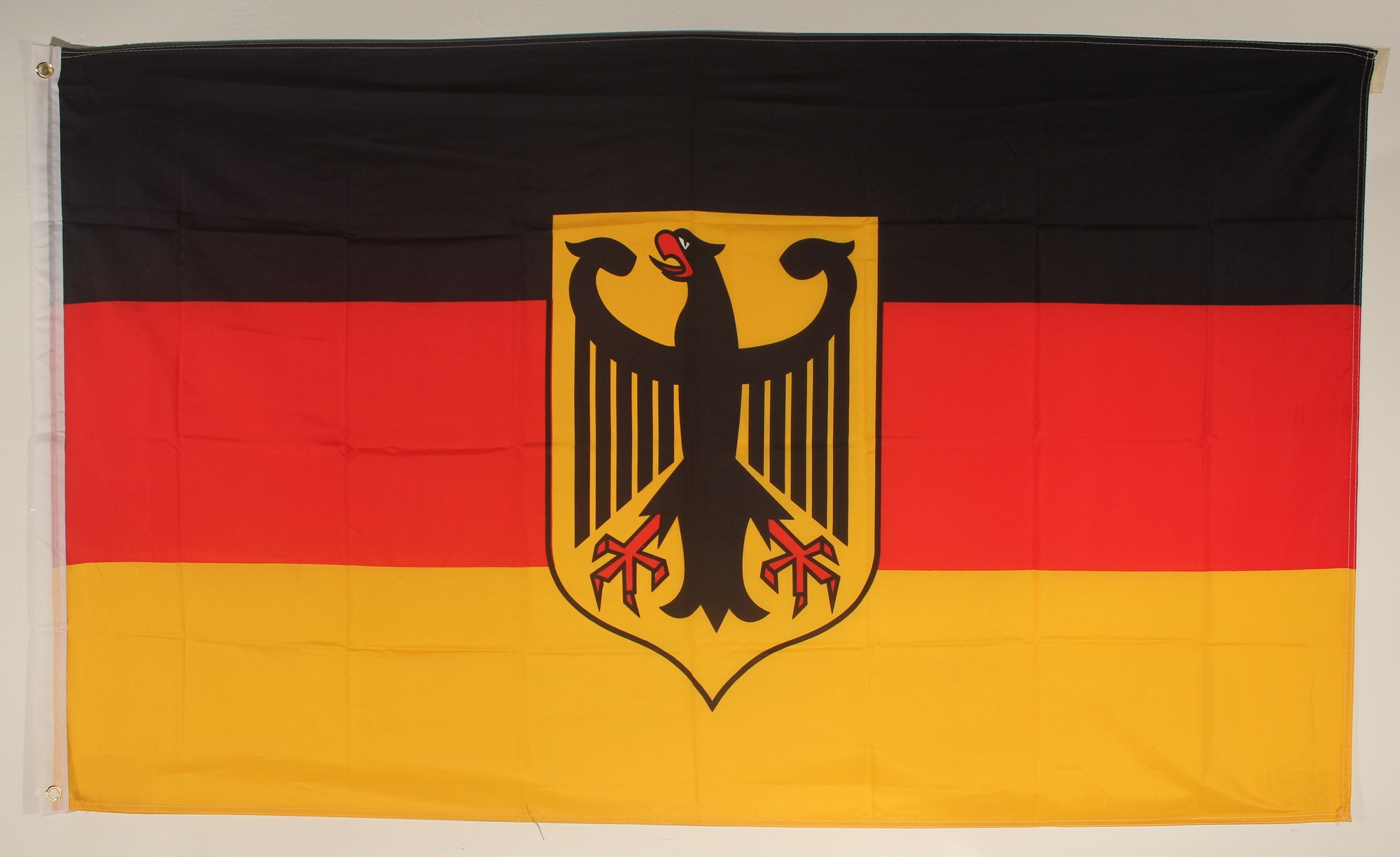 flagge-deutschland-adler-wappen Deutschland Dienstflagge Adler Großformat 250 x 150 cm wetterfest