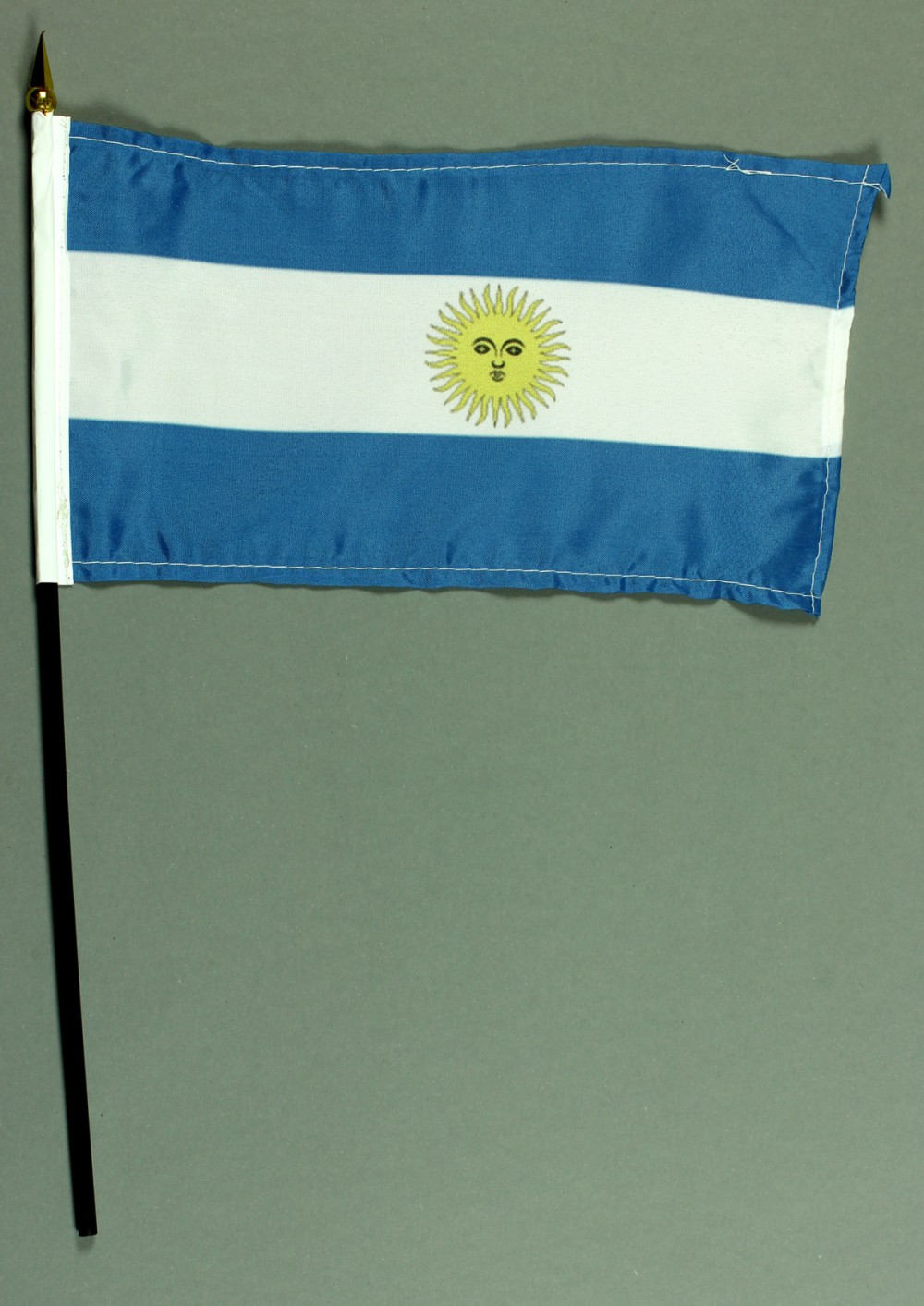 Tischflagge Argentinien 15x25 cm BASIC optional mit Tischflaggenständer