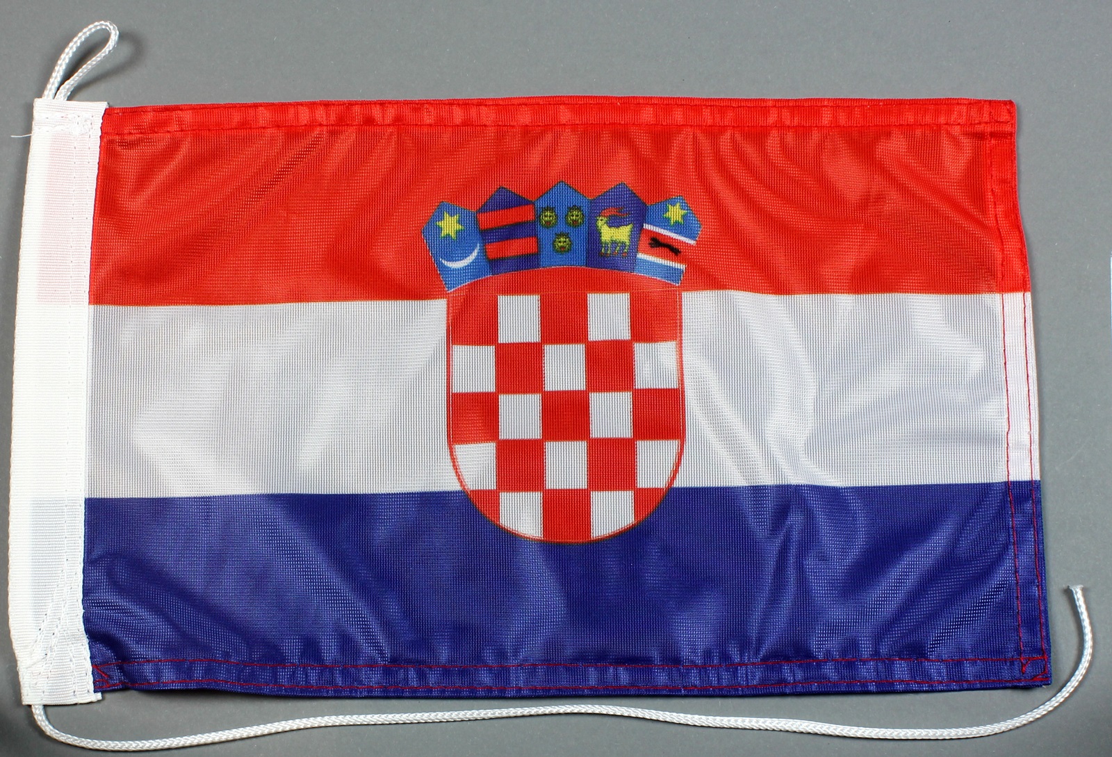 Bootsflagge : Kroatien 30x20 cm Motorradflagge