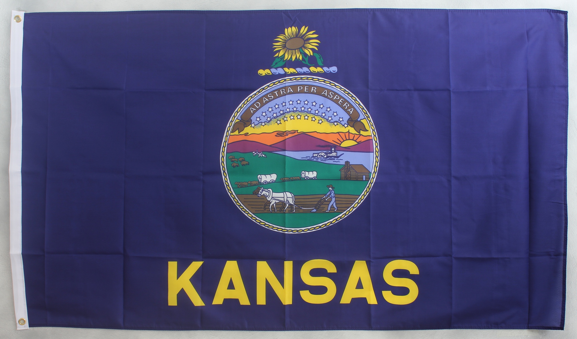 Flagge Fahne : Kansas