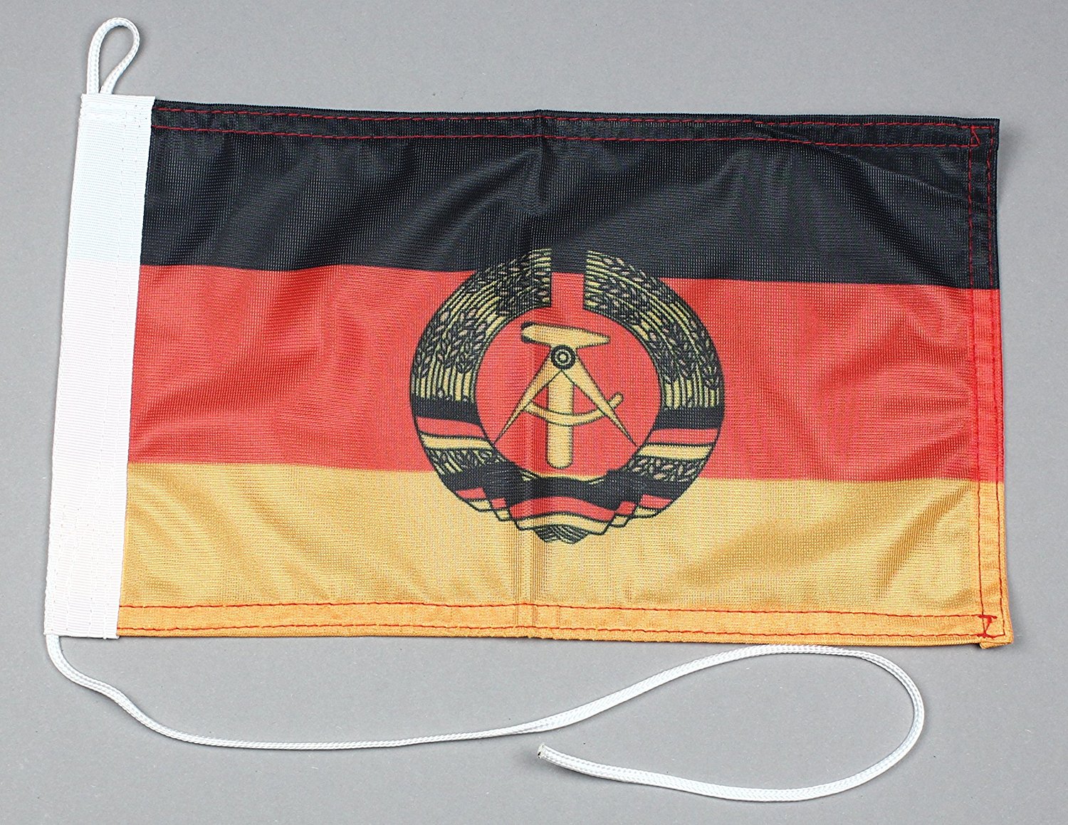 Bootsflagge : DDR 30x20 cm Motorradflagge