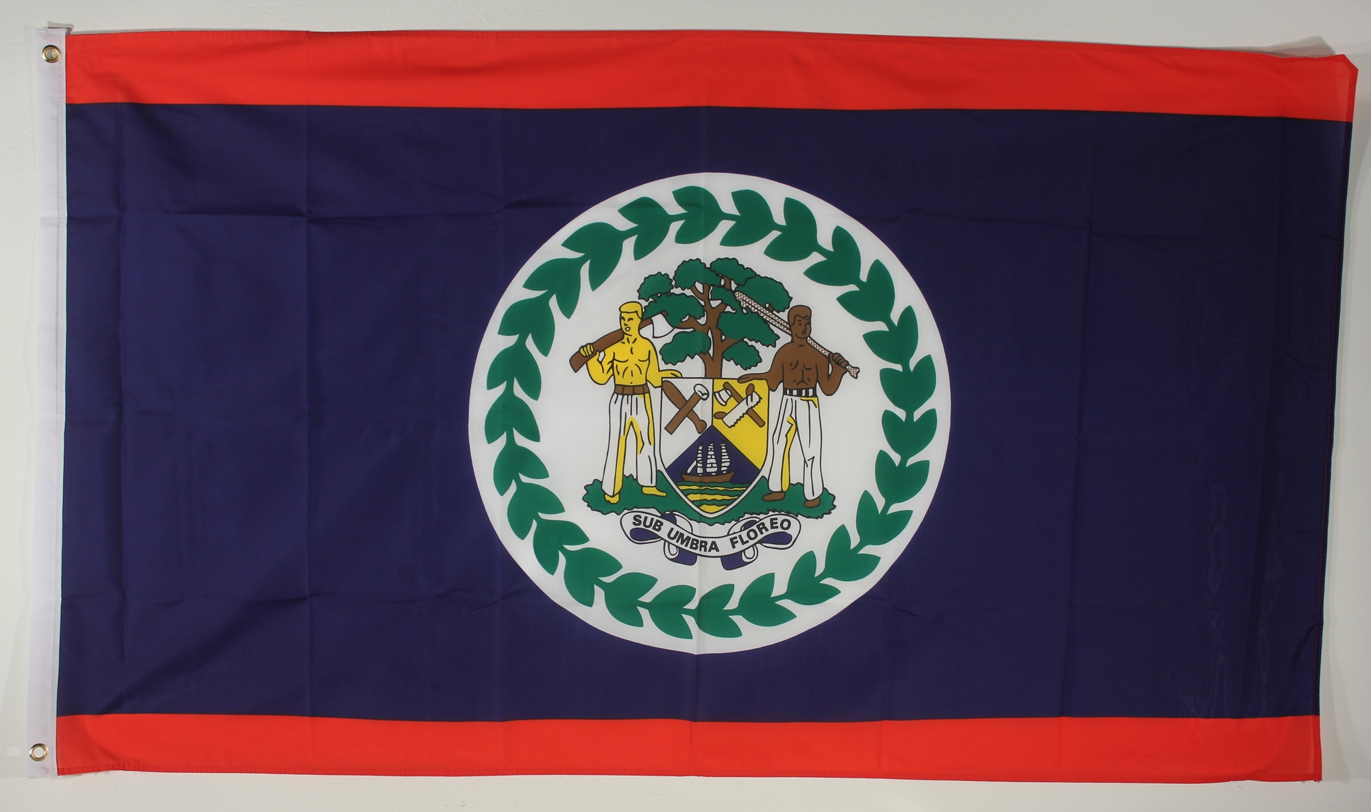 Flagge Fahne : Belize Belizeflagge Nationalflagge Nationalfahne