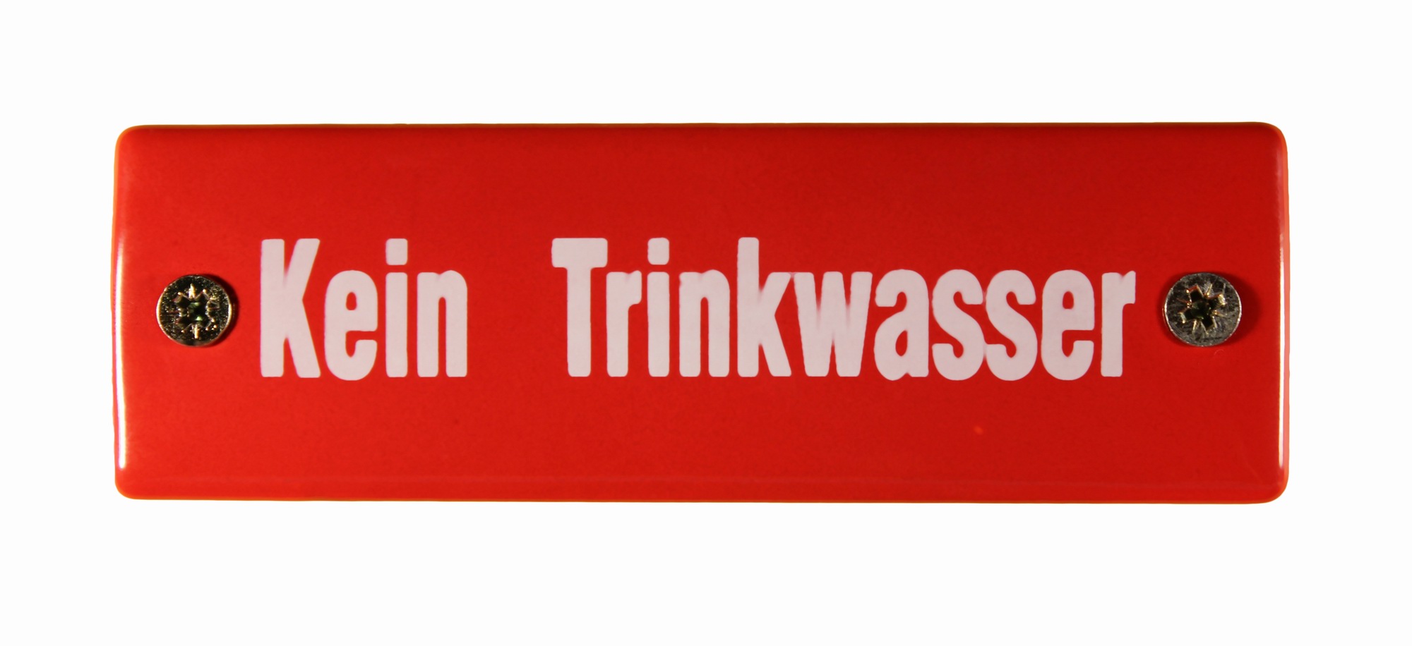 Eisenbahn Schild Kein Trinkwasser