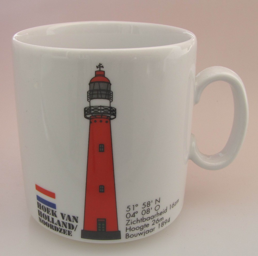 Leuchtturm Becher Hoek van Holland Niederlande