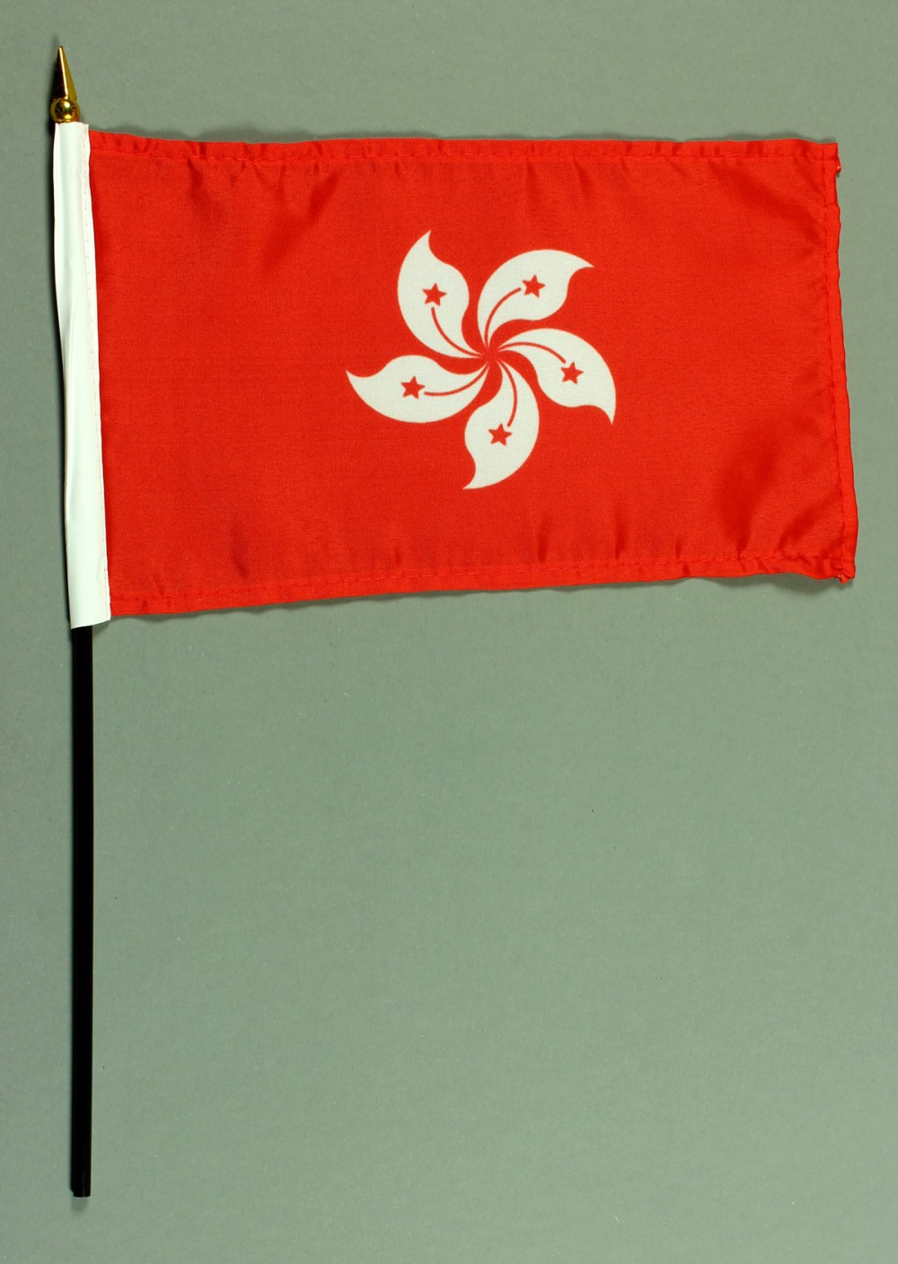 Tischflagge Hongkong 25x15 cm BASIC optional mit Tischflaggenständer