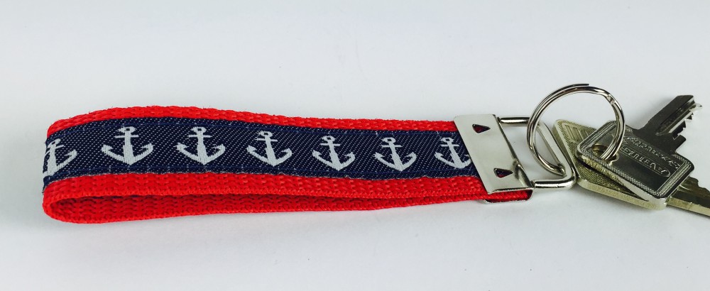 Schluesselband Anker rot Schluesselband Anker rot