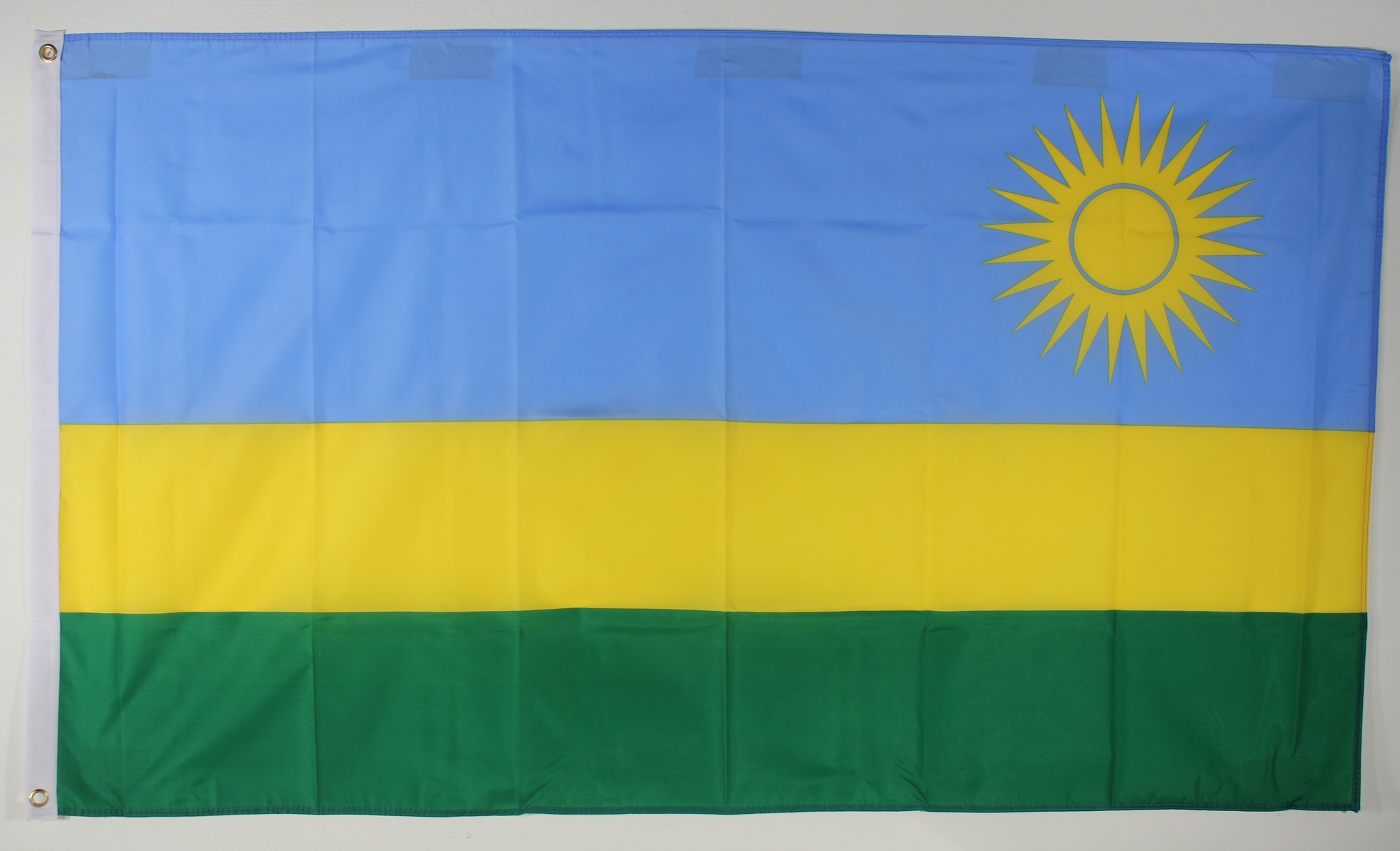 Flagge Fahne : Ruanda Ruandaflagge Nationalflagge Nationalfahne