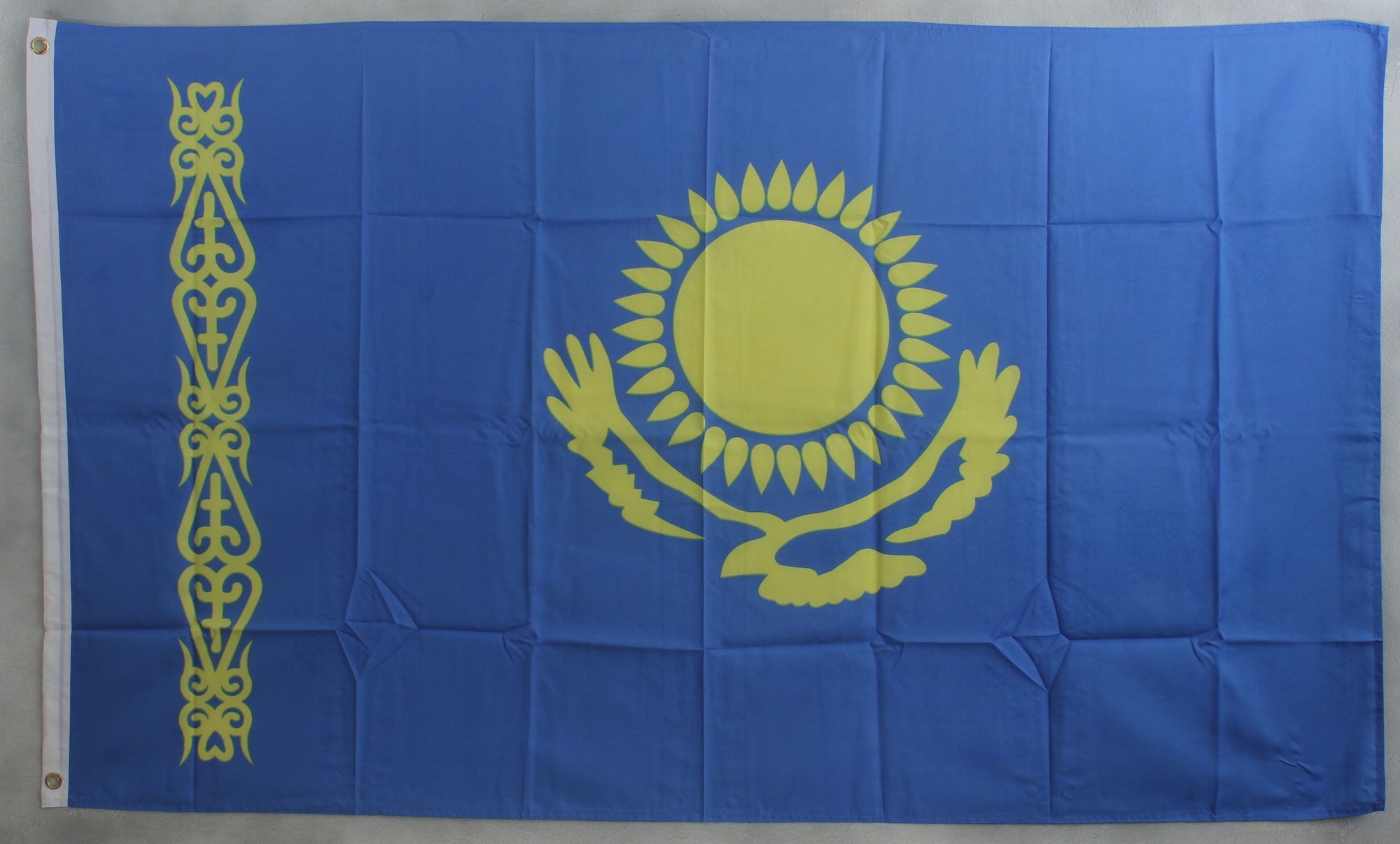 Flagge Fahne Kasachstan 90x60 cm