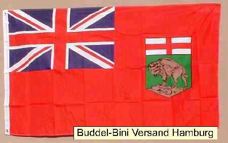 Flagge Fahne : Manitoba Kanada