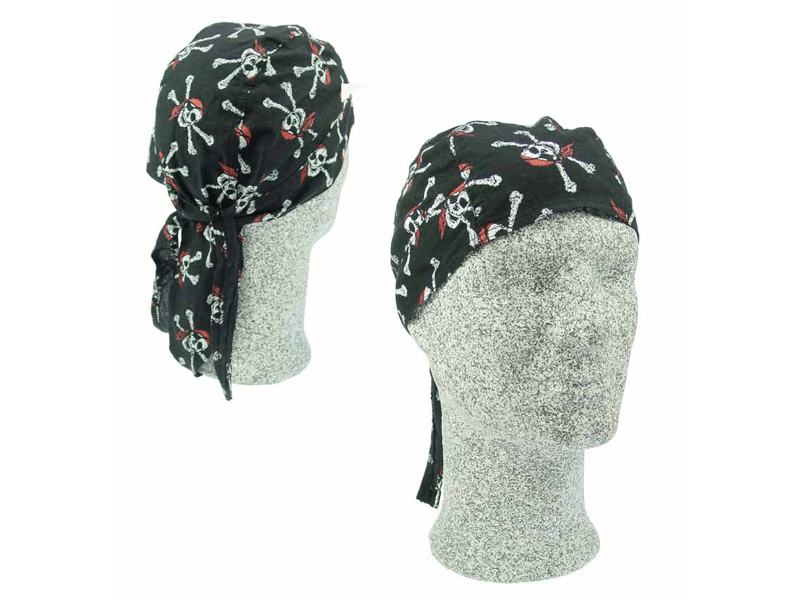 Kinder Bandana Pirat 100% Baumwolle