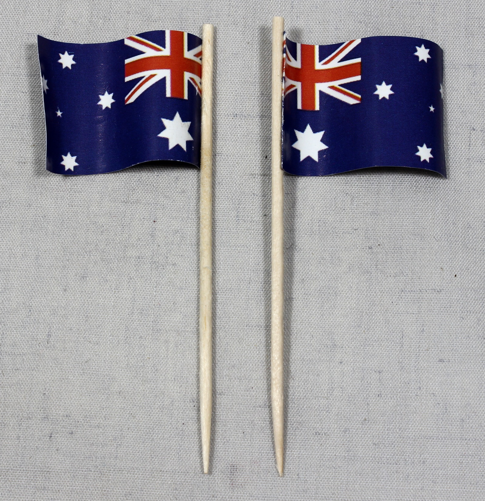 Party-Picker Flagge Australien Papierfähnchen in Spitzenqualität 50 Stück Beutel