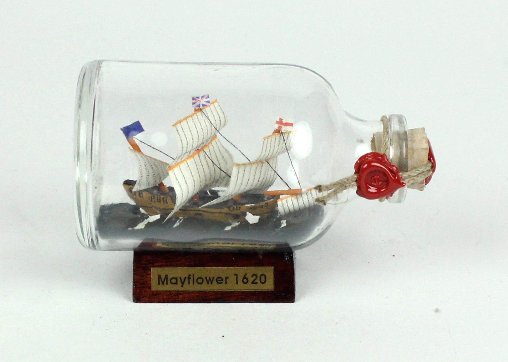 Mayflower Mini Buddelschiff 50 ml ca. 7,2 x 4,5 cm Flaschenschiff