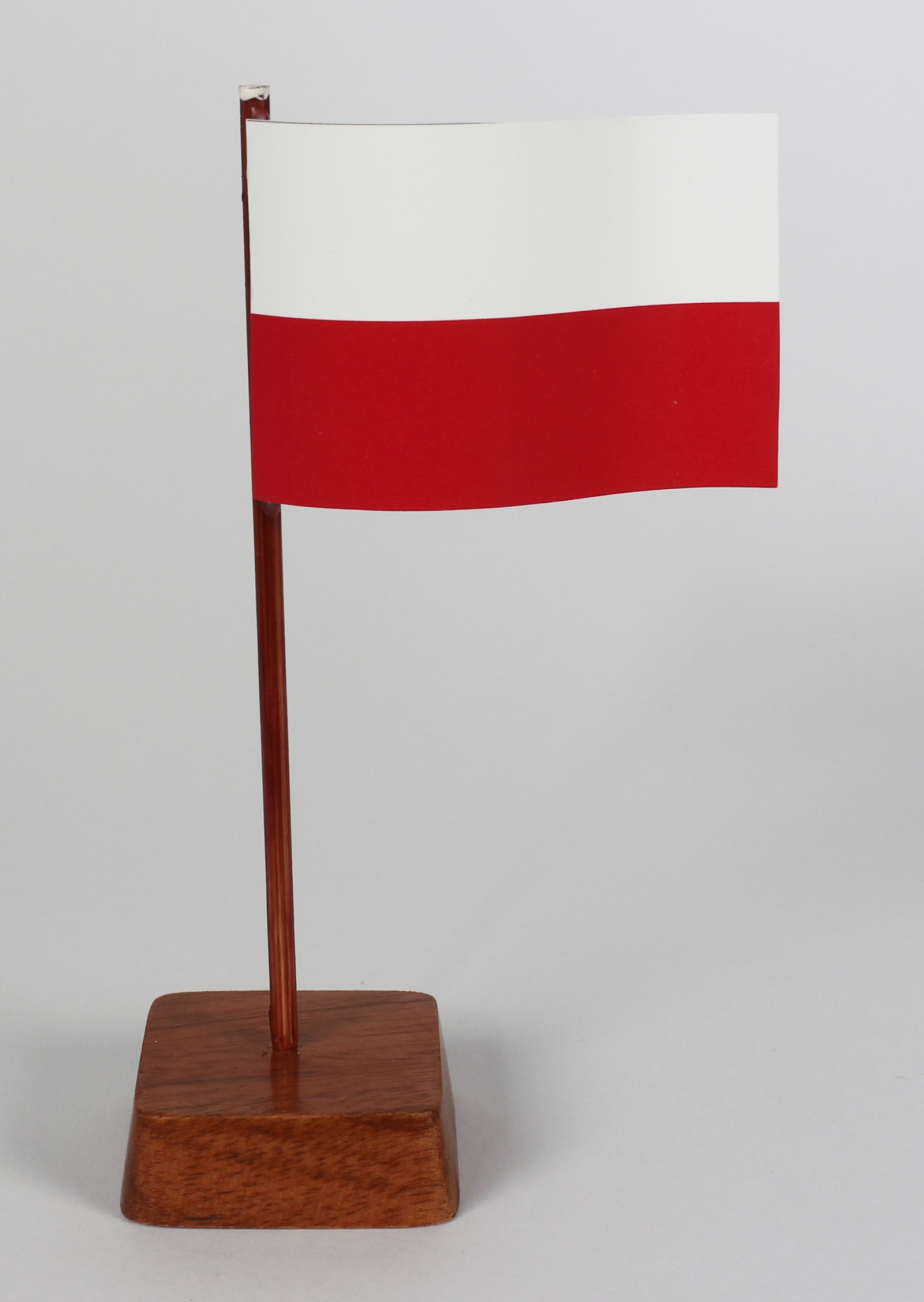 Mini Tischflagge Polen Höhe 13 cm Tischfähnchen