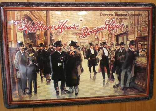Blechschild The Hoffman House Bouquet Cigar Zigarren Schild retro Werbeschild Nostalgieschild