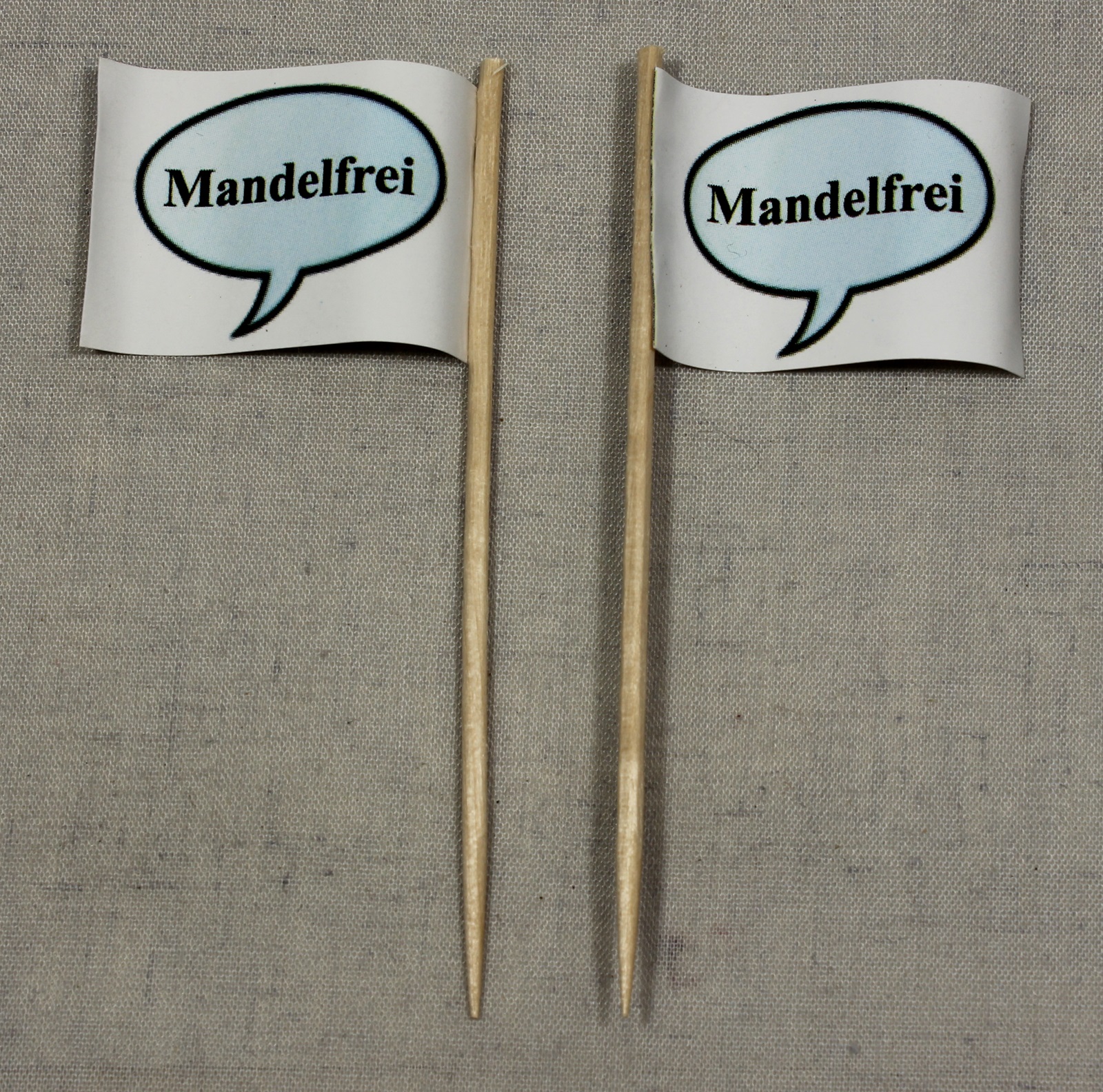 deko-picker-mandelfrei Party-Picker Flagge Mandelfrei Papierfähnchen in Spitzenqualität 50 Stück Beutel