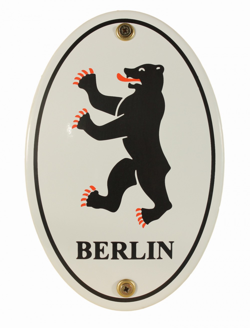 Emaille Wappenschild Berlin Emailleschild