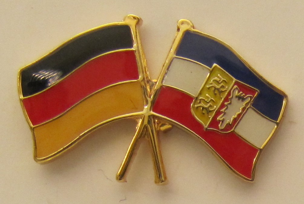 Schleswig Holstein / Deutschland Freundschafts Pin Anstecker Flagge Fahne Nationalflagge