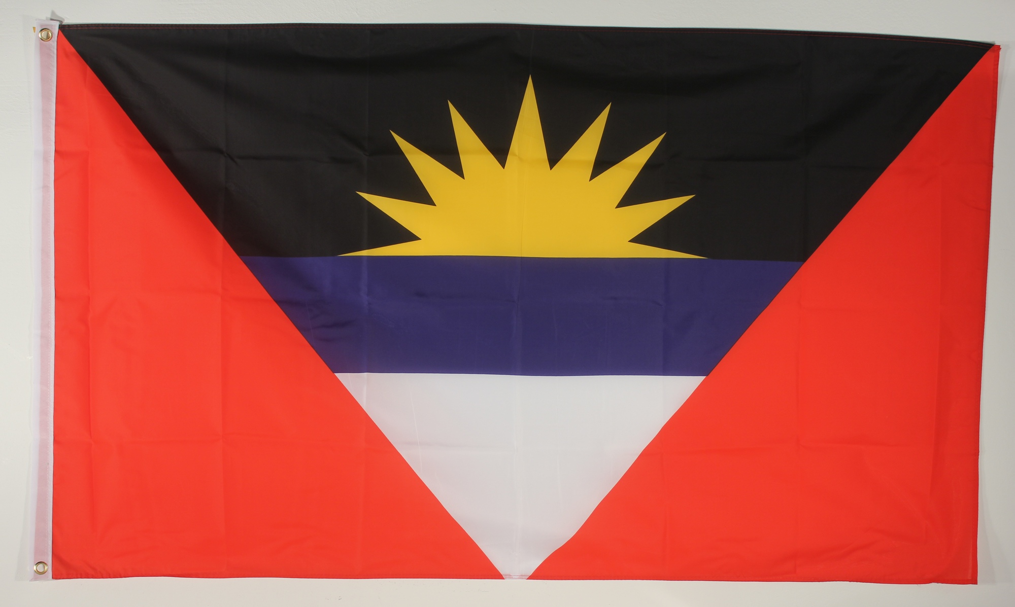 flagge-antigua Flagge Fahne : Antigua Antiguaflagge Nationalflagge Nationalfahne