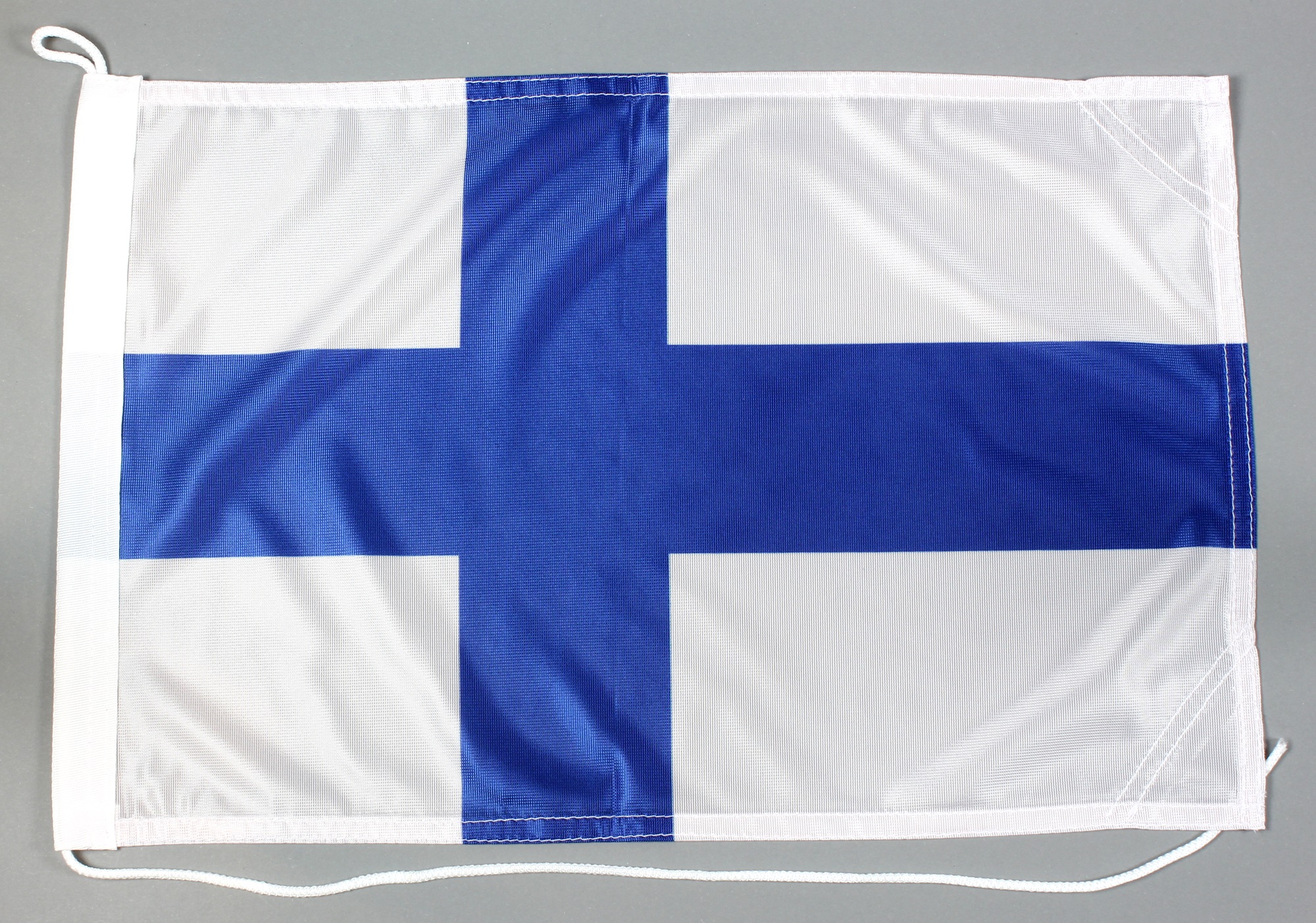 Bootsflagge Finnland 30x45 cm Motorradflagge Bootsfahne