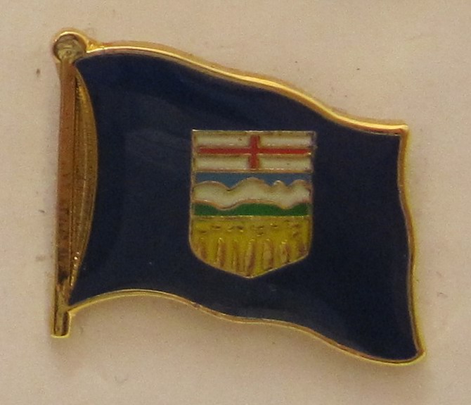 Alberta Kanada Pin Anstecker Flagge Fahne Nationalflagge