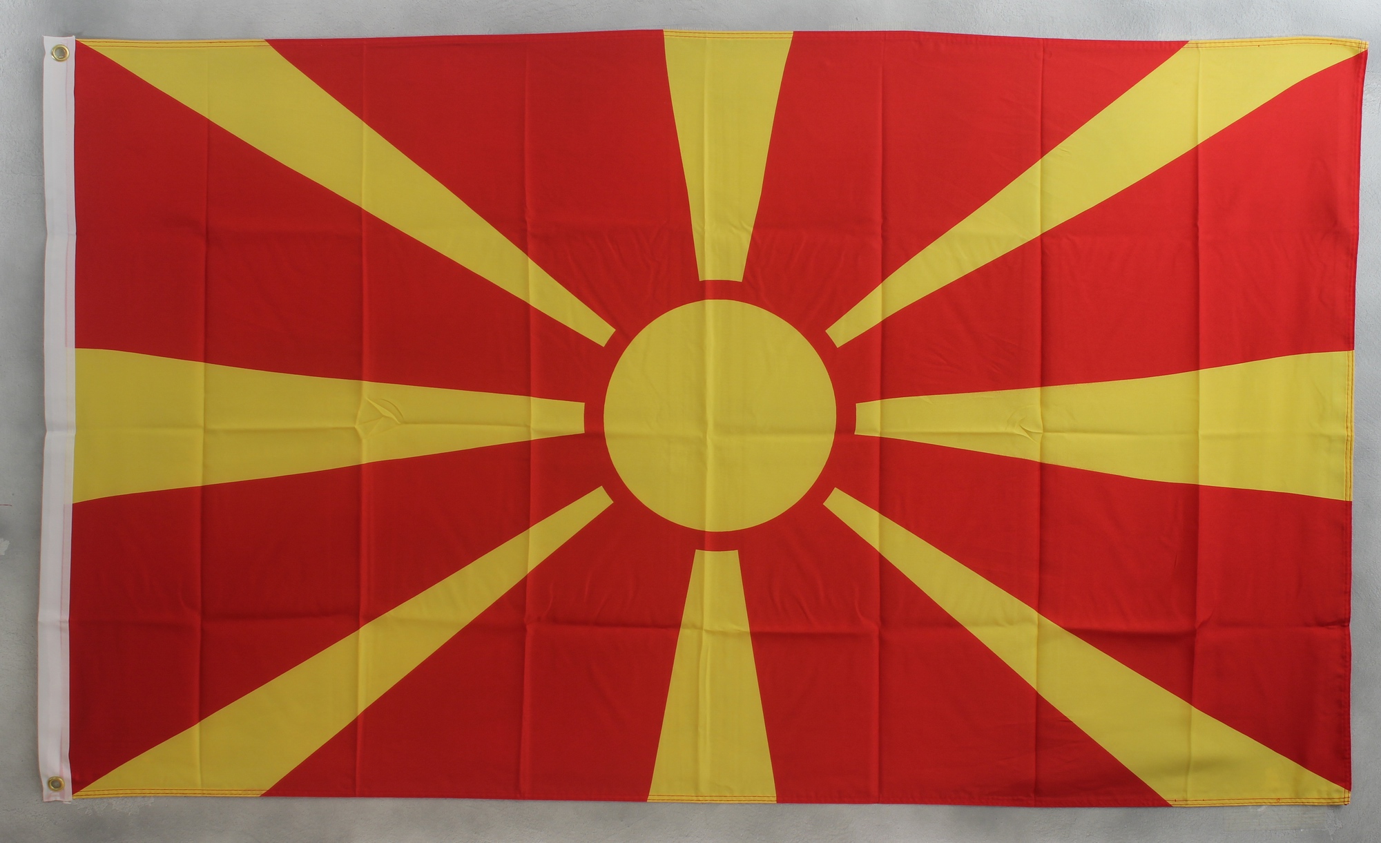 Flagge Fahne Mazedonien 90x60 cm