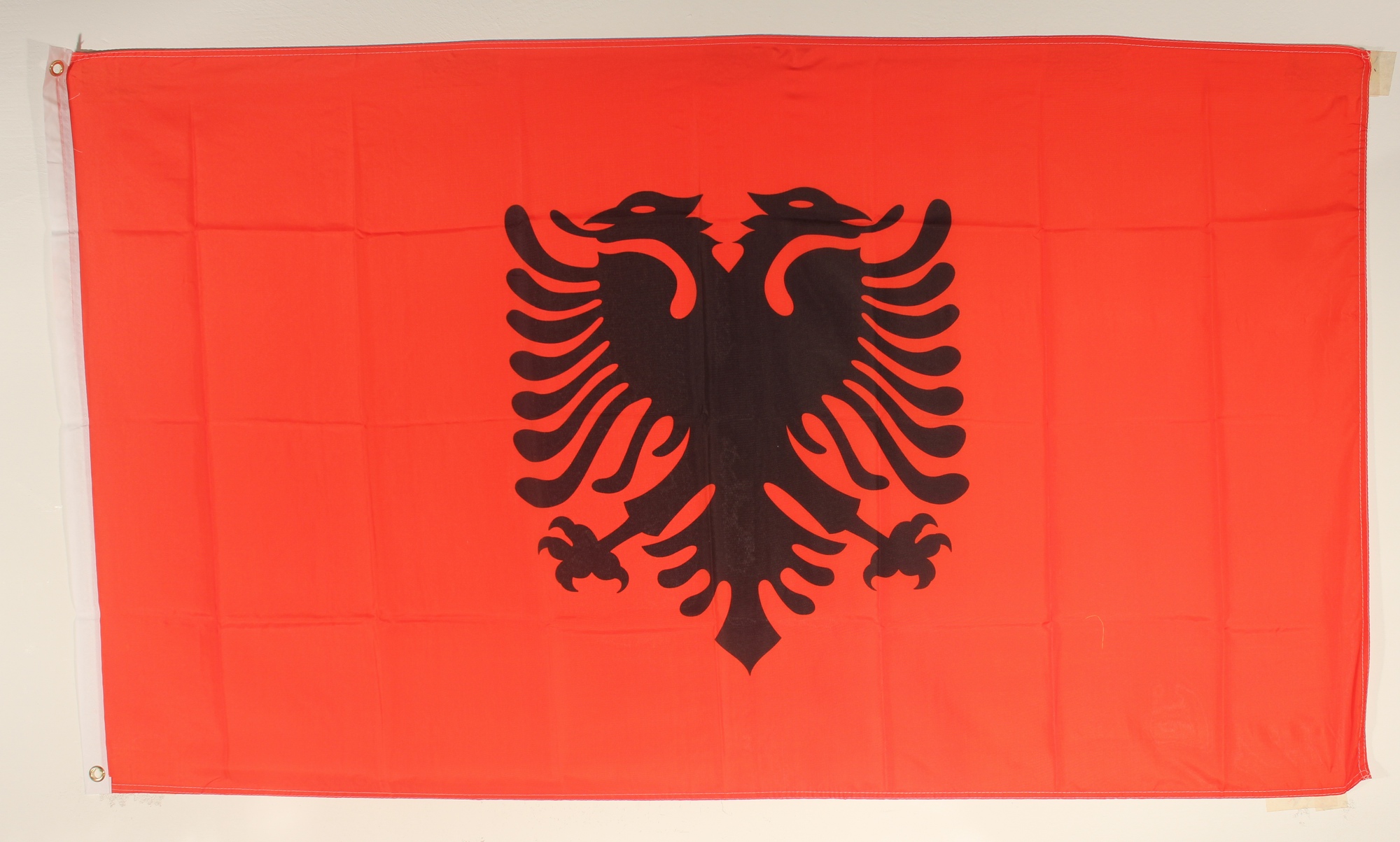 Flagge Fahne : Albanien Albanienfahne Nationalflagge Nationalfahne