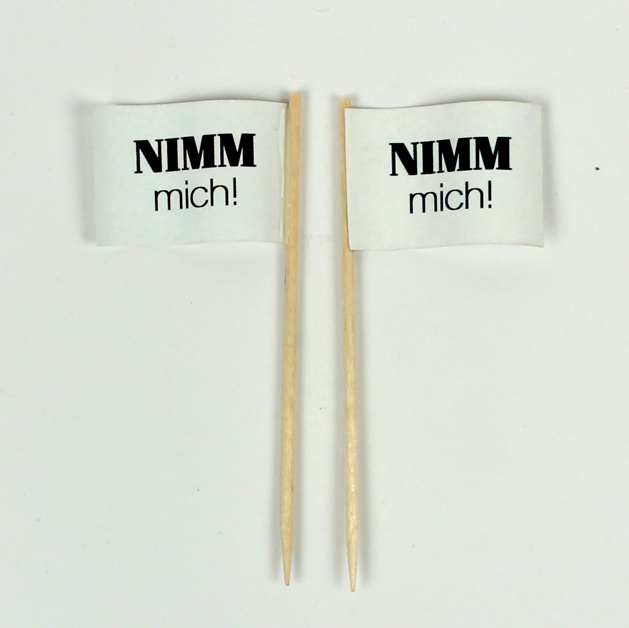 Party Picker Nimm mich! Papierfähnchen