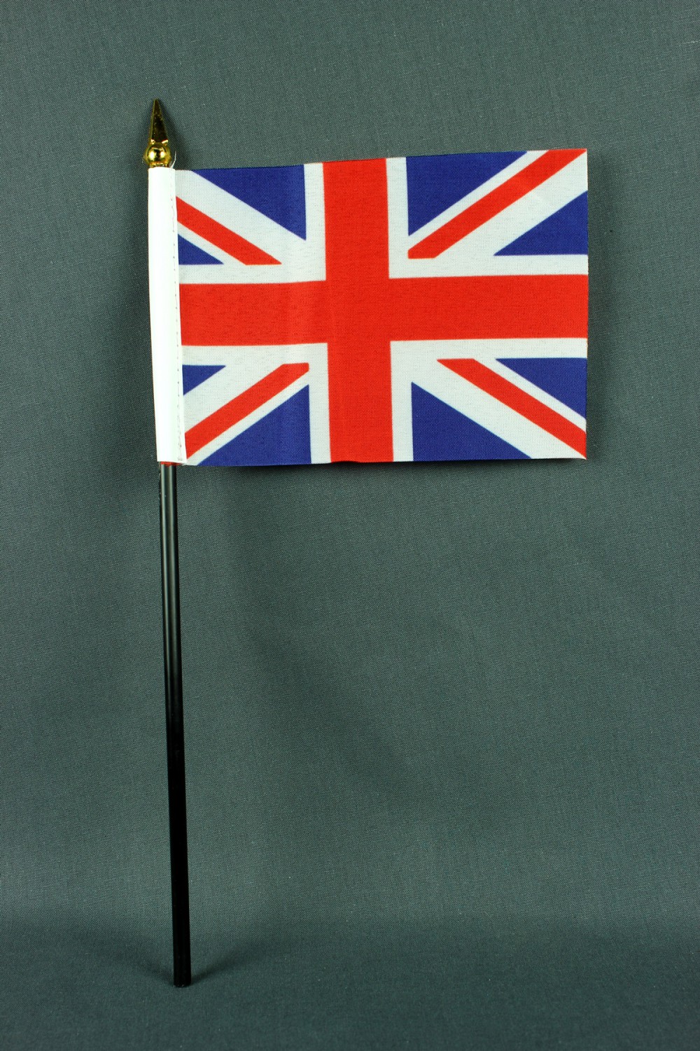 Kleine Tischflagge Großbritannien Union Jack 10x15 cm optional mit Tischfähnchenständer