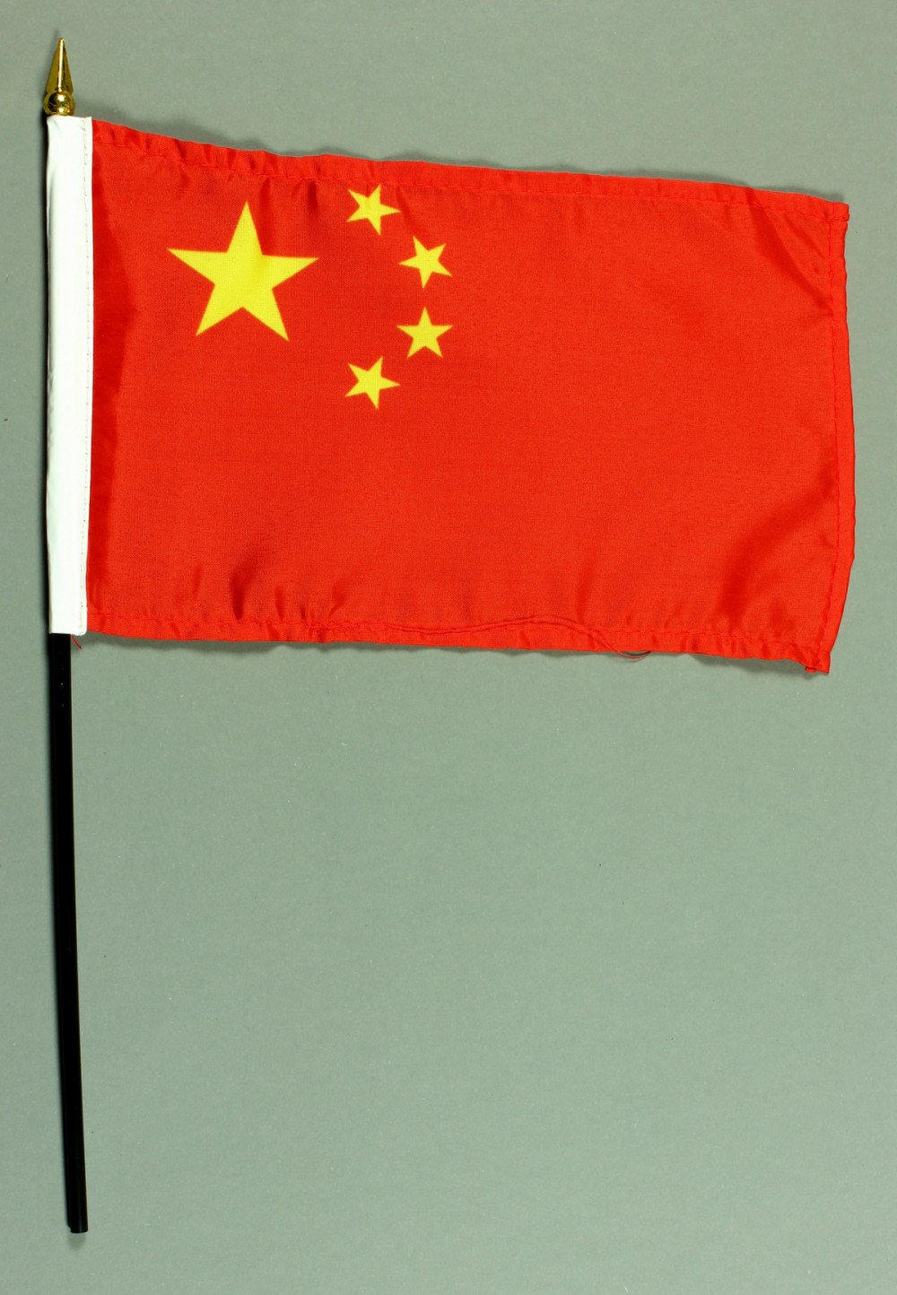 tischfahne-china-15x25cm Tischflagge China 15x25 cm BASIC optional mit Tischflaggenständer