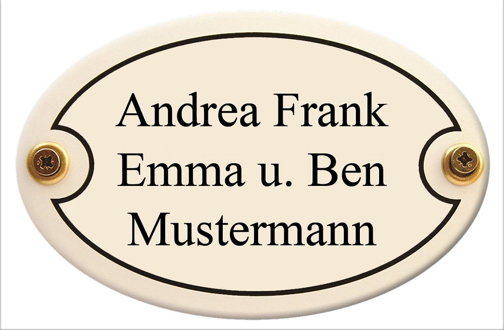 wunsch-oval-3wuiJq8mAppiTD Türschild oval selber gestalten 20x13,5 cm